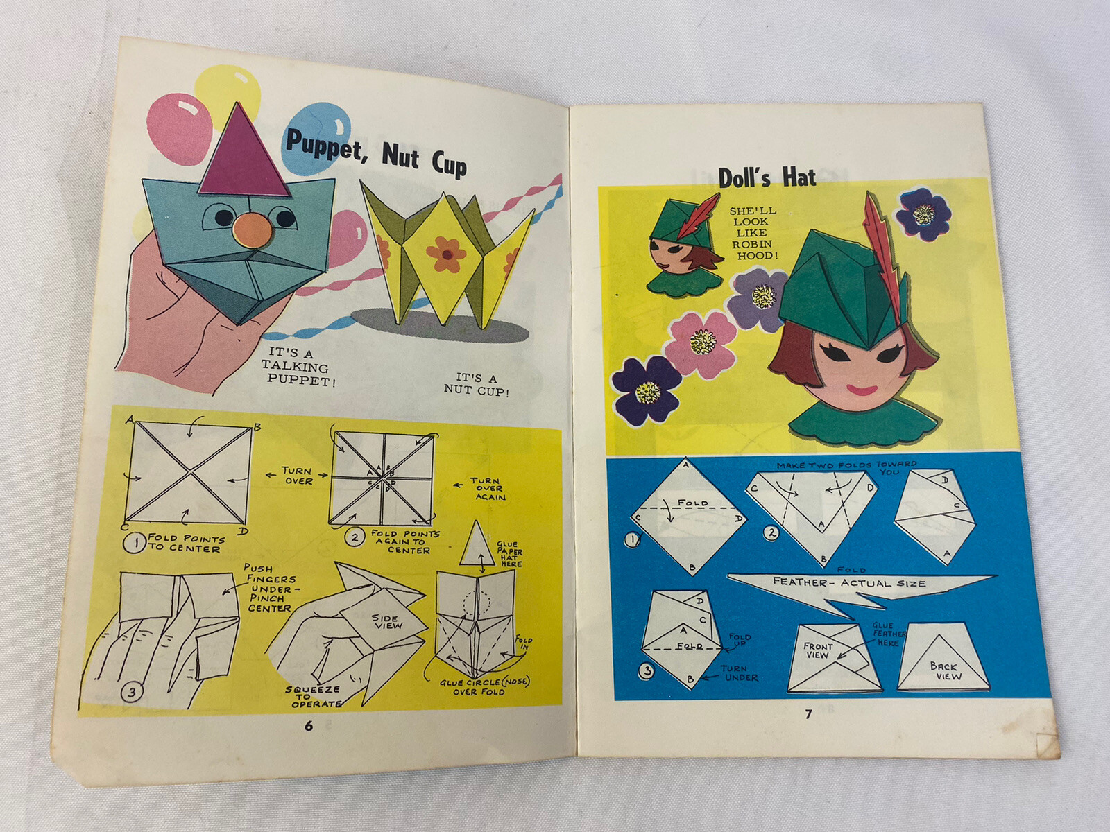 Kap Kraft Books the Fascinating Art of Paper Folding (Origami) Paperback 1966