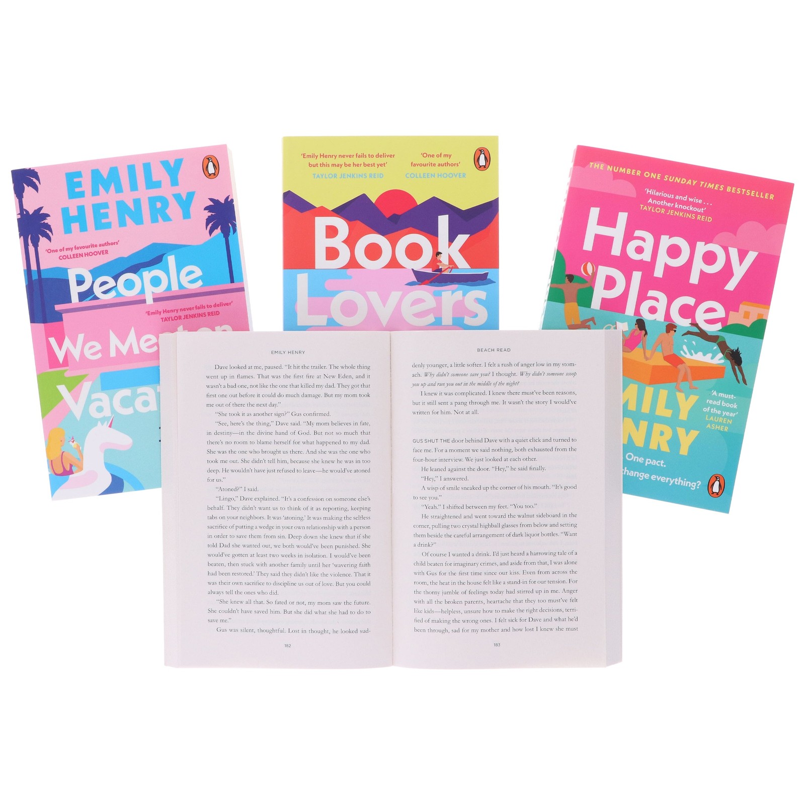 Emily Henry Collection 4 Books Set – Fiction – Paperback