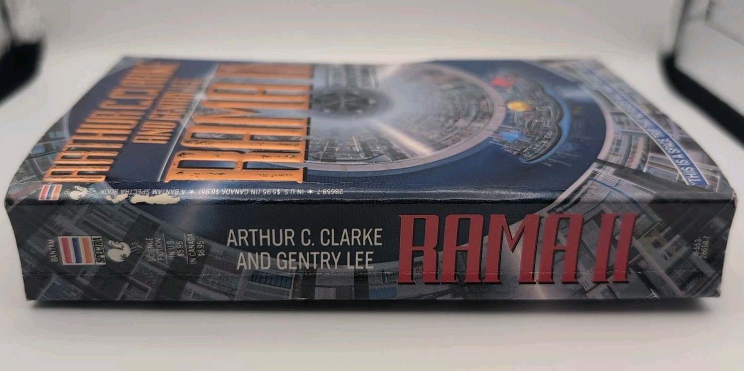 Rama II The Sequel By Arthur C. Clarke (Vtg 1990 Paperback) **Buy 2 Get 1 Free**