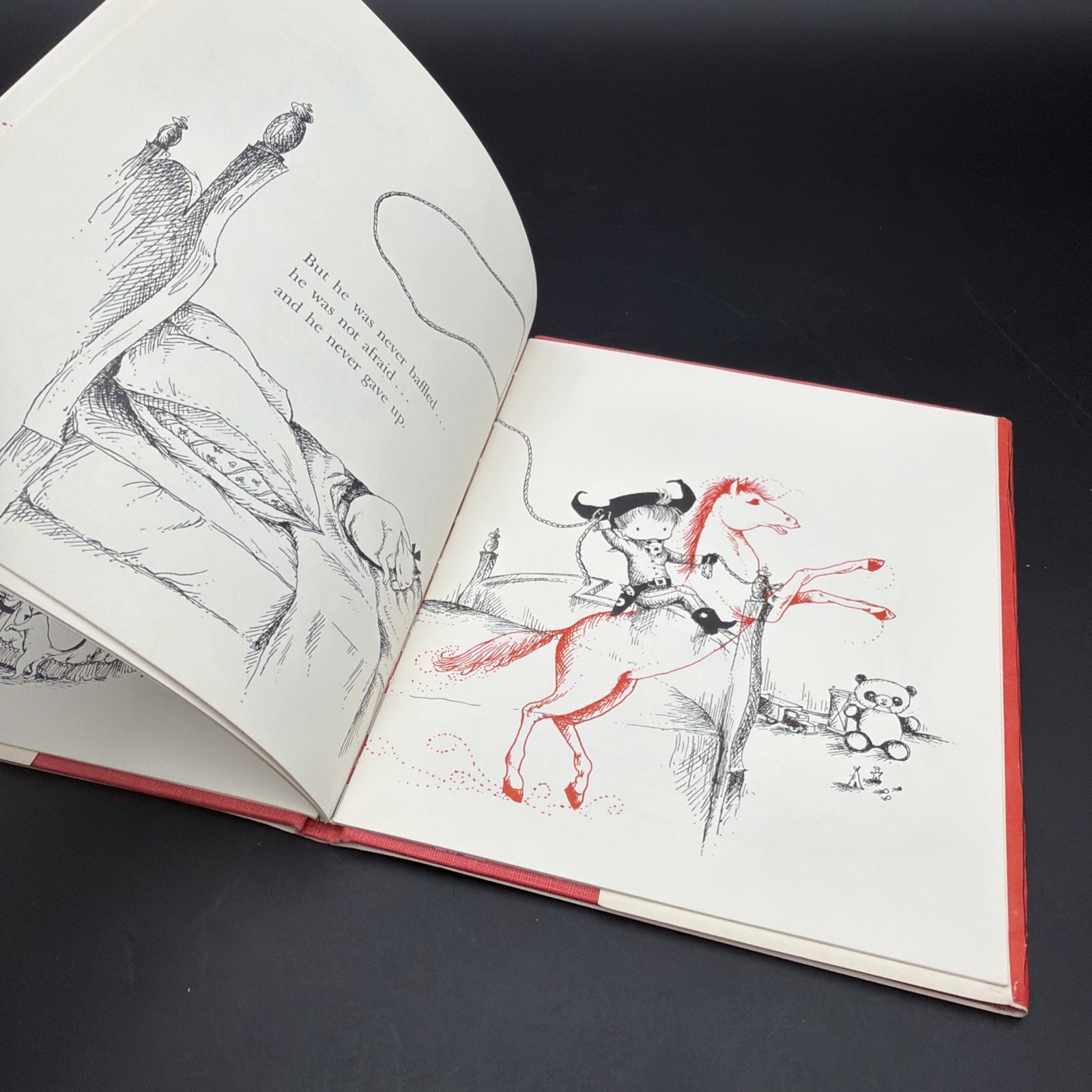 The Brave Cowboy – Joan Walsh Anglund – Harcourt, Brace and Company – 1959 – HC