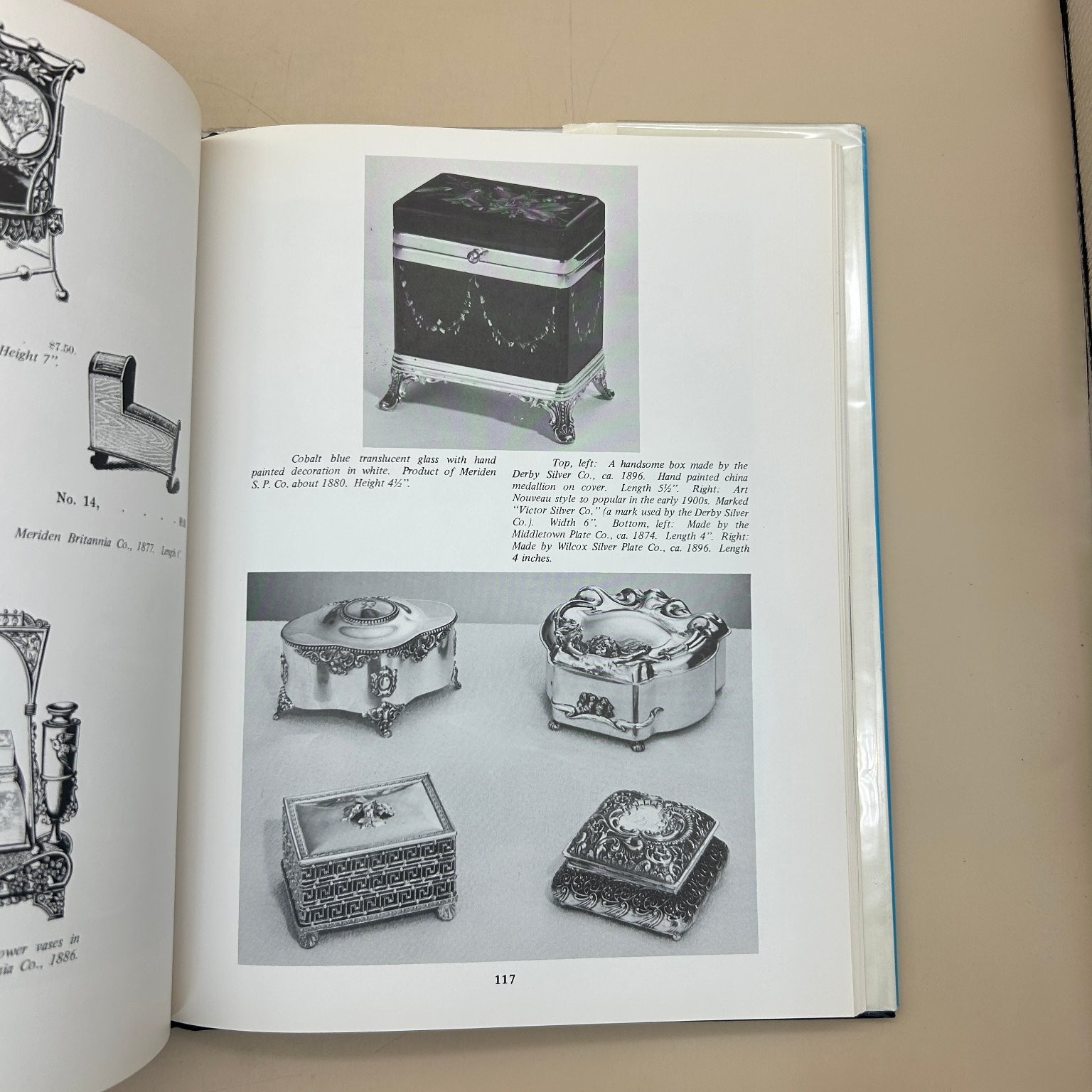The Elegance of Old Silverplate Edmund P. Hogan 1980 Schiffer Publishing