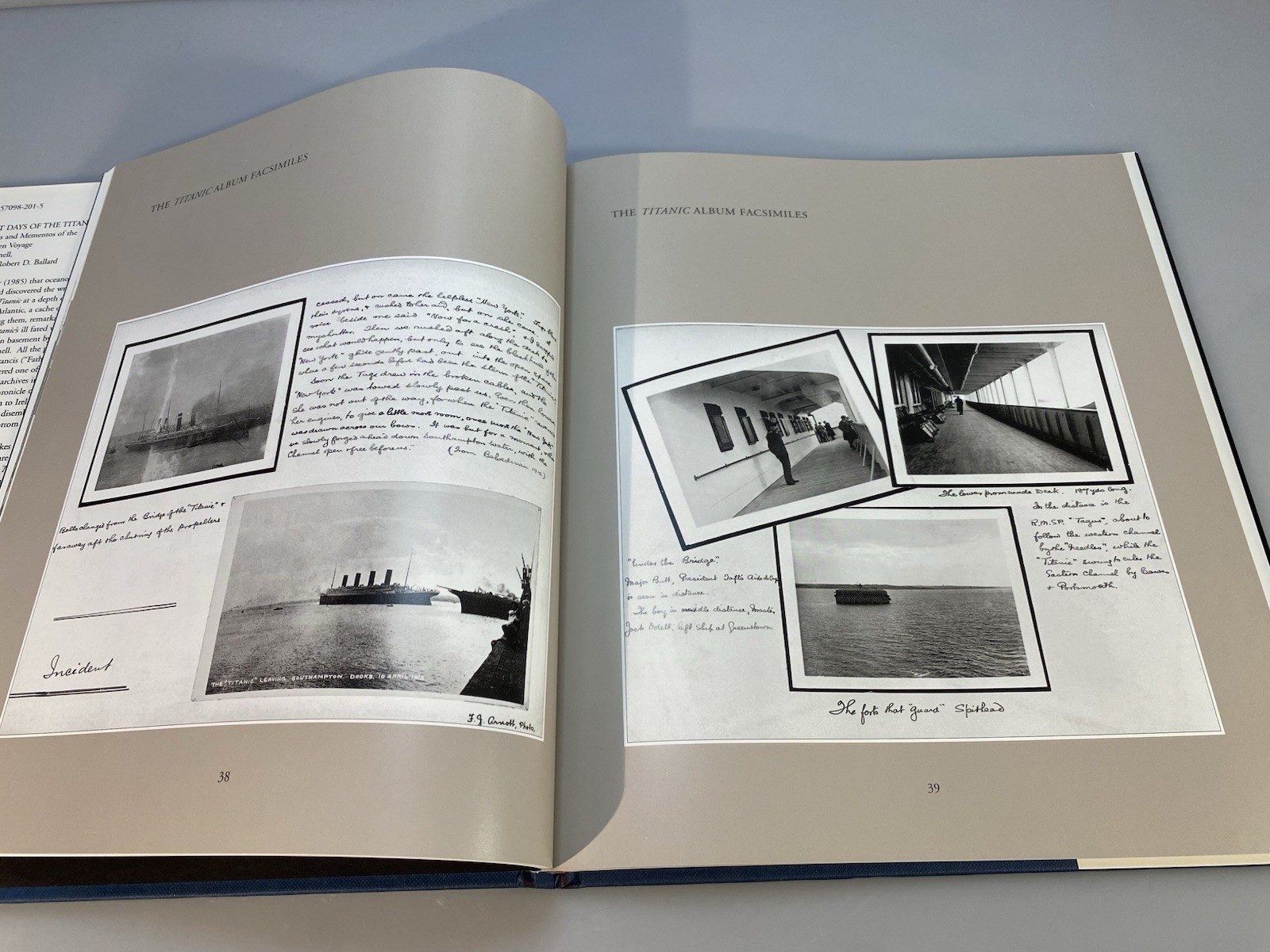 The Last Days of the Titanic: Photographs And Mementos… By Dr. R.D. Ballard HCDJ