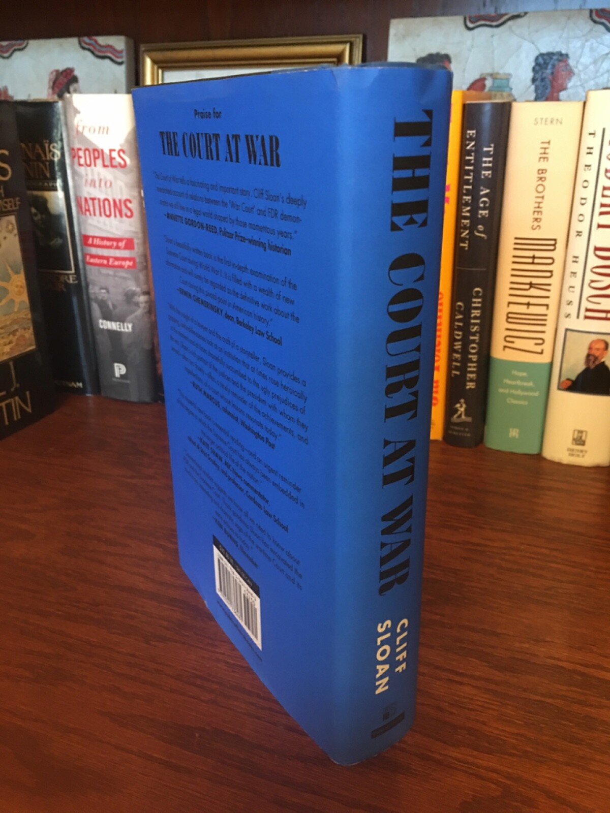 The Court at War. Cliff Sloan. 1st HC Ptg. Public Affairs 2023. Fine-Unread