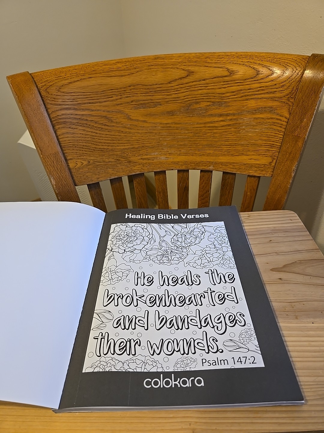 Healing Verses Bible Coloring Book 105 Pages By Colokara