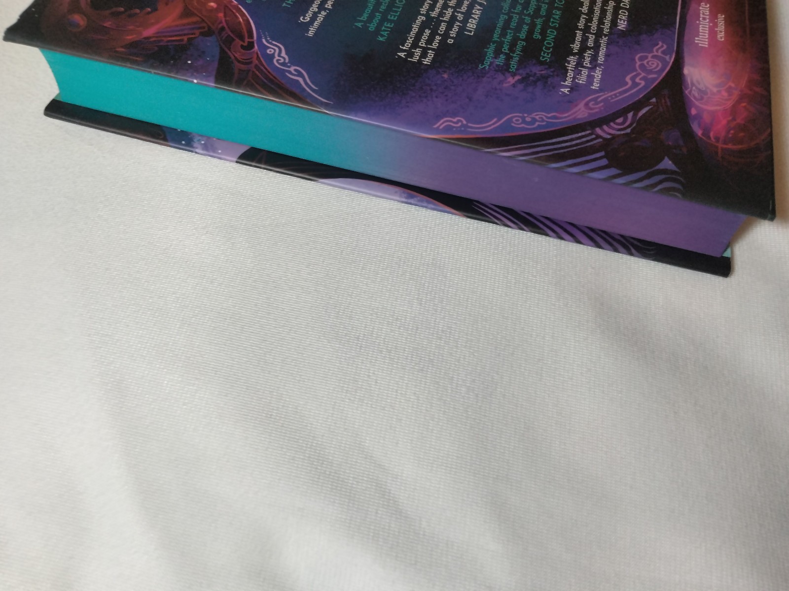 The Red Scholar’s Wake Aliette De Bodard Illumicrate Sprayed Edges Signed Plate