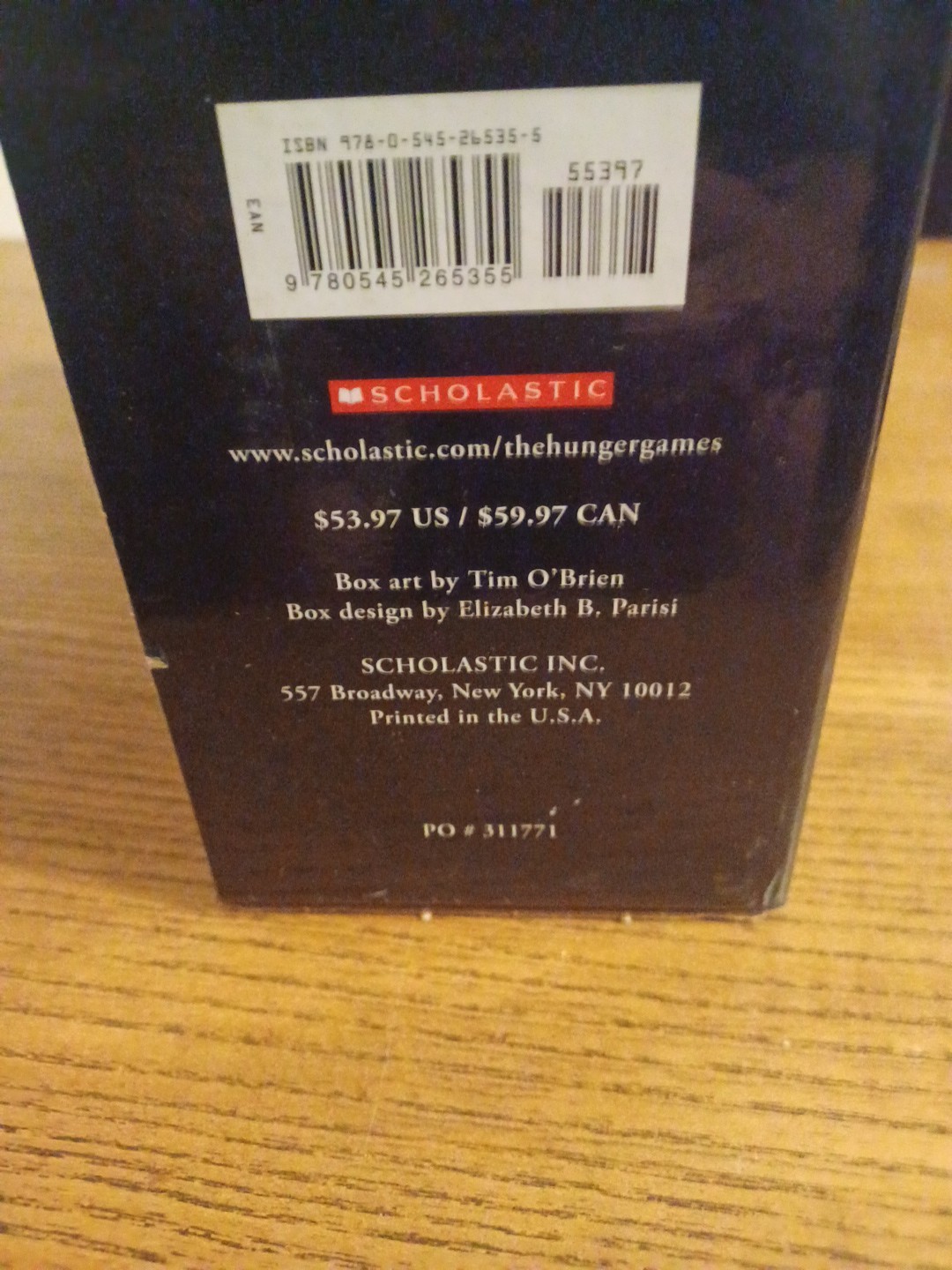 Suzanne Collins the Hunger Games Trilogy Boxset