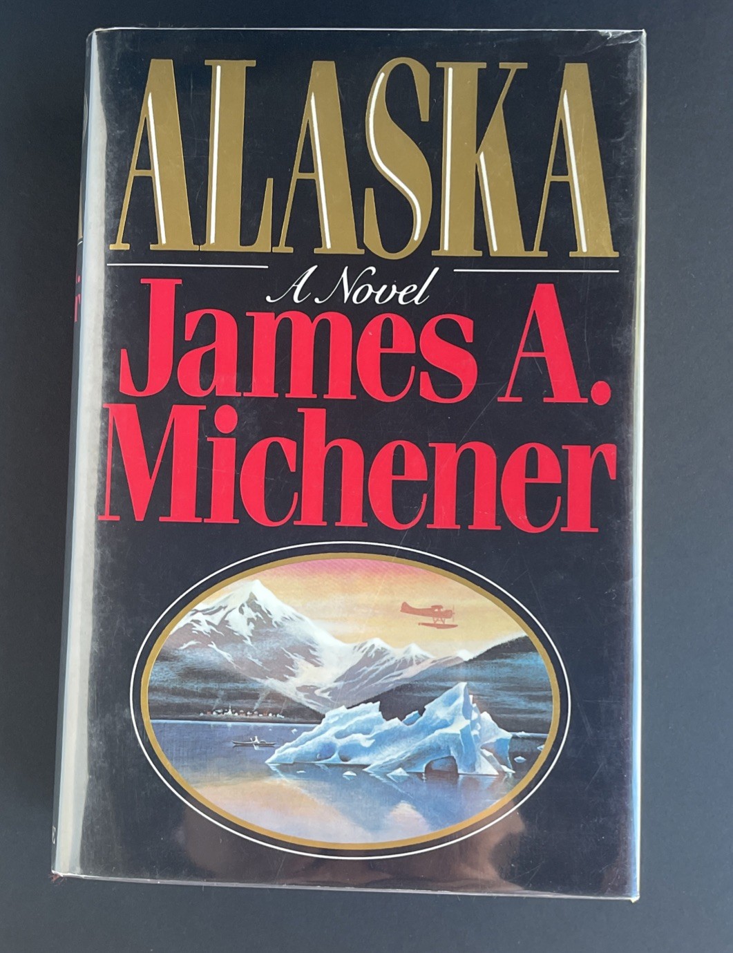 1988 “ALASKA” By James A. Michener First Edition Hardcover VTG Book