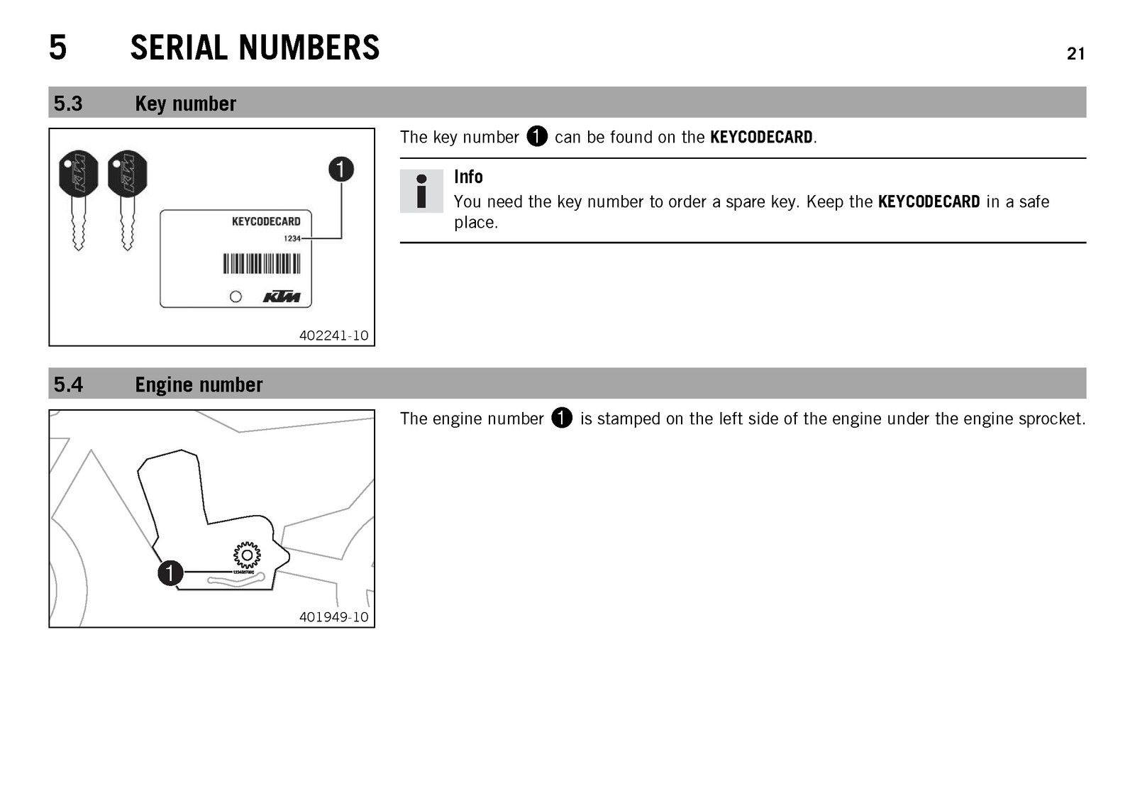KTM 690 Enduro R ABS Owners Manual 2016 – STEEL WIRE BOUND – PROTECTIVE COVERS
