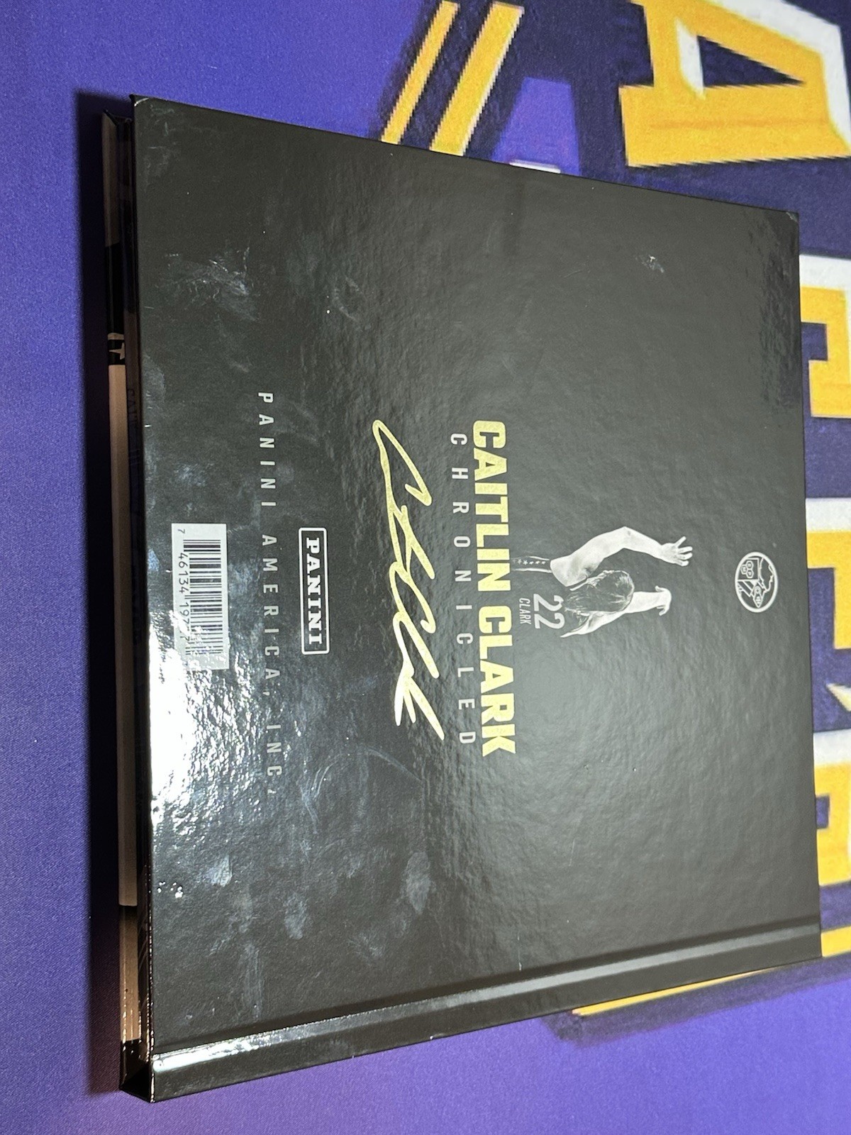 New 2025 Panini Caitlin Clark Chronicled Opened Book Target Exclusive – No Cards