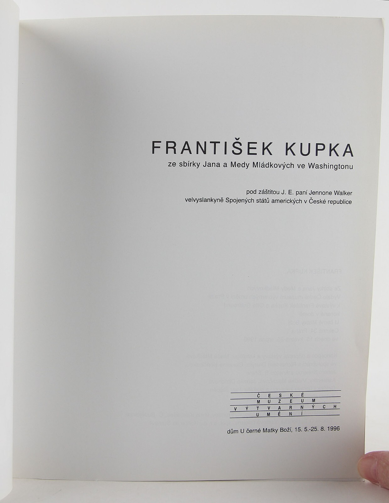 Czech Painter & Graphic Artist Frantisek Kupka (1871-1957) Exhibition Catalog