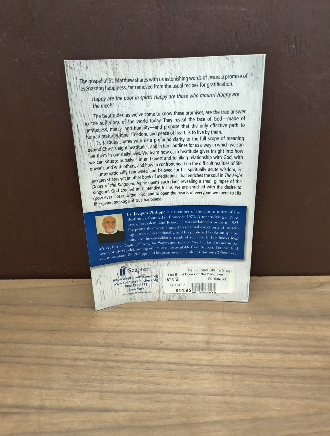 THE EIGHT DOORS OF THE KINGDOM, JACQUES PHILIPPE, TRADE PAPERBACK, 2018,
