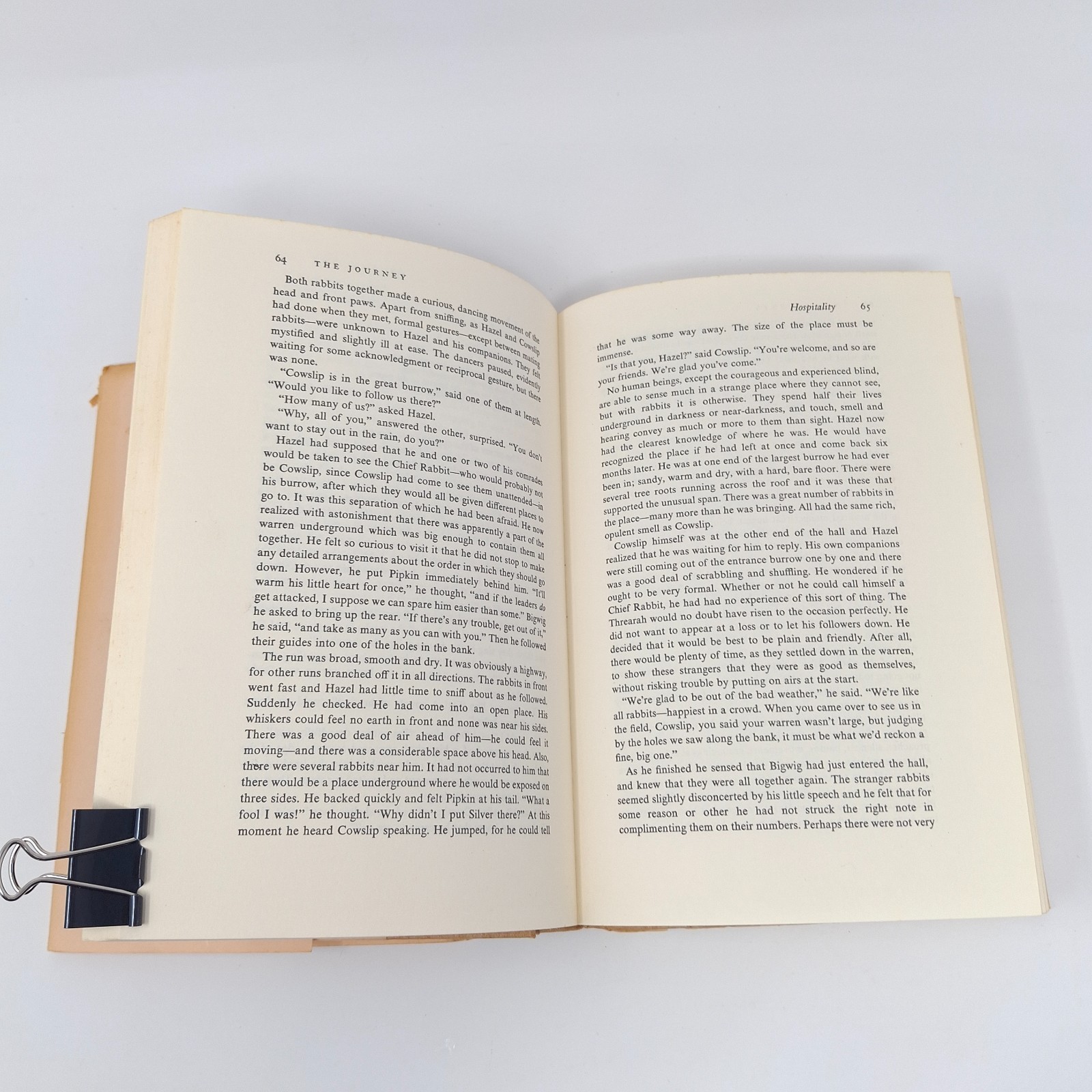 Watership Down By Richard Adams Hardcover with Dust Jacket 1972 3rd Printing