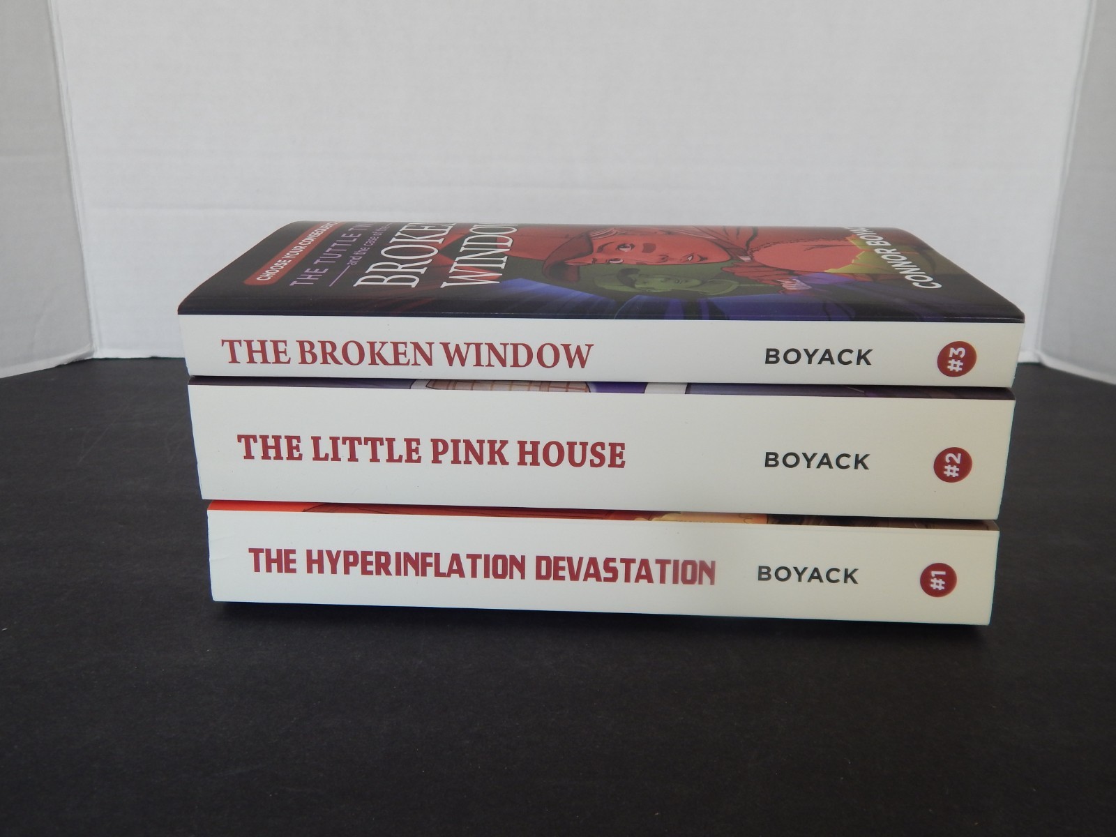 The Tuttle Twins Choose Your Consequence Books 1,2,3 by Connor Boyack (2019 PB)