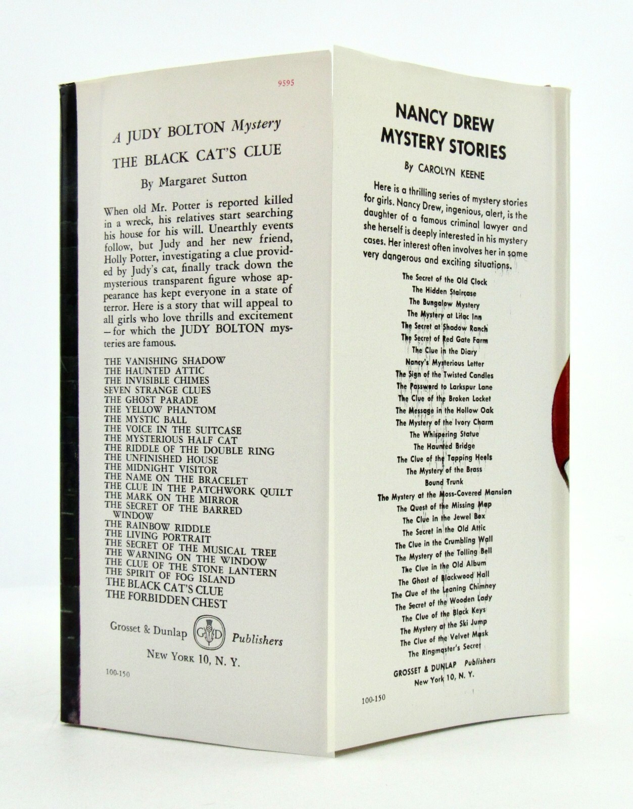 Judy Bolton #12 THE MIDNIGHT VISITOR Margaret Sutton tweed HBDJ Fine L1
