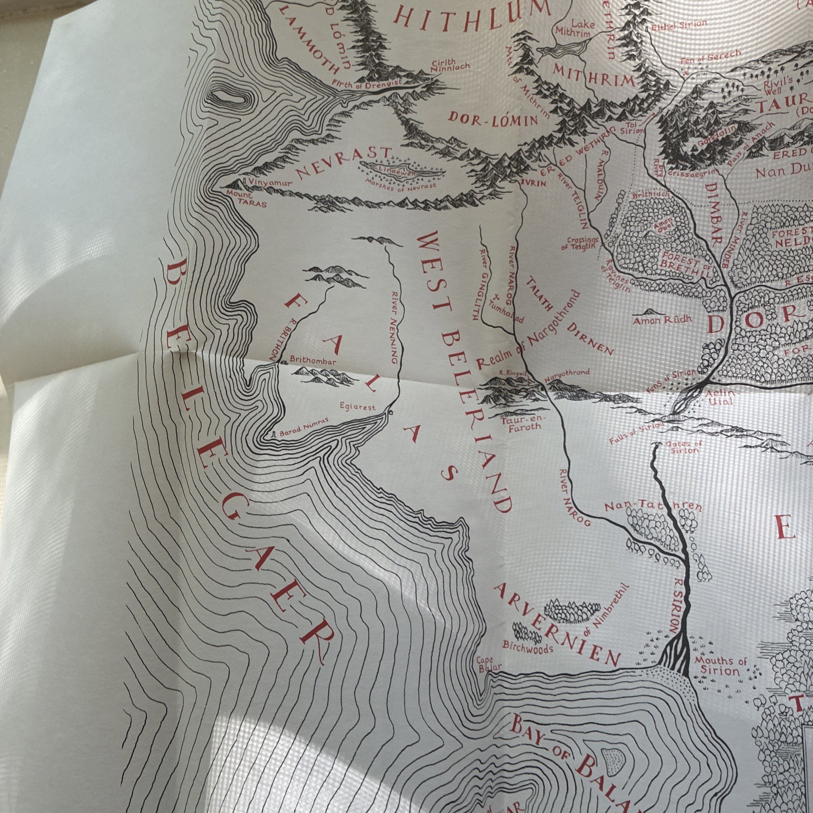 The Silmarillion by JRR Tolkien (First American Edition, First Printing w/ Map)