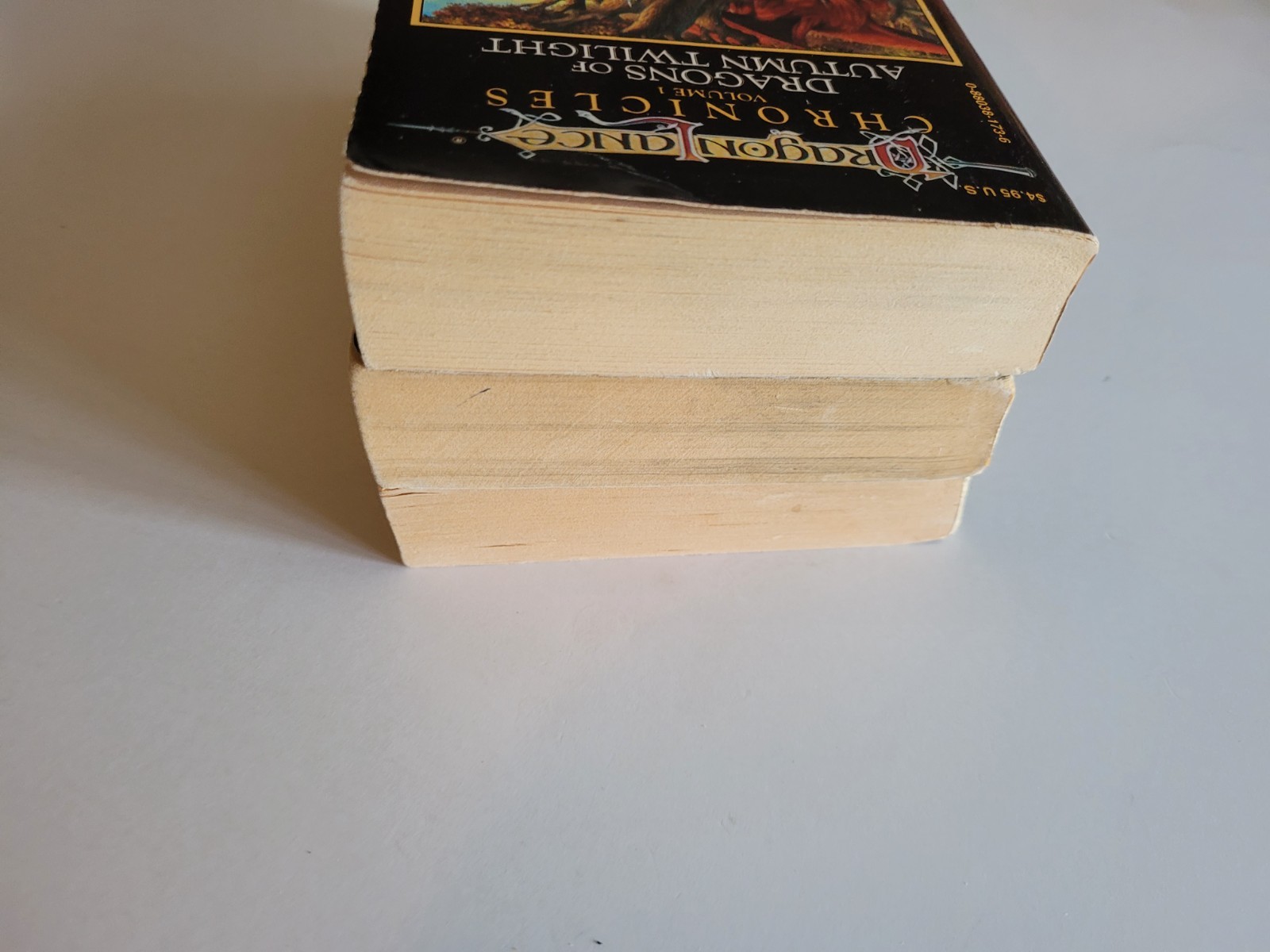 TSR AD&D DragonLance Chronicles Trilogy Complete Set Books 1-3 PB Weis & Hickman