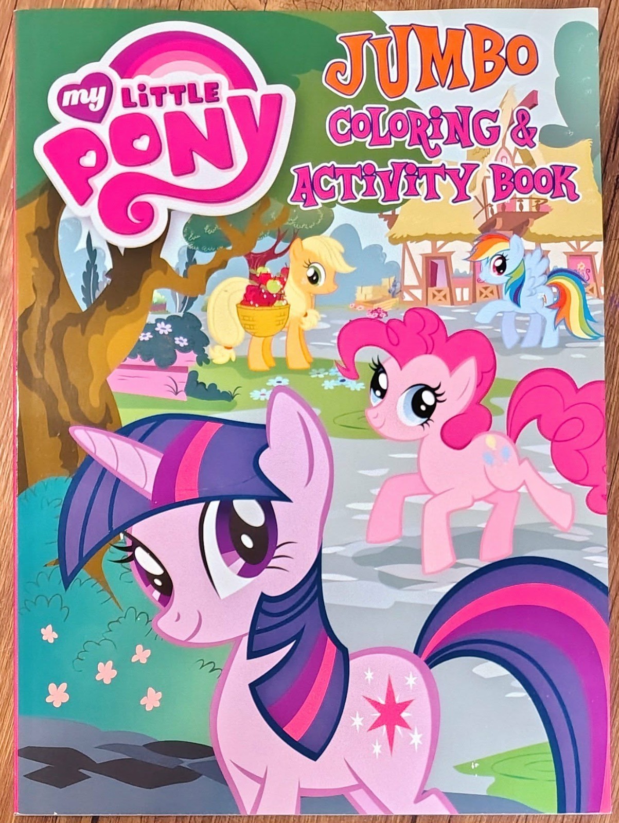 2011 My Little Pony Jumbo Coloring & Activity Book New Hasbro