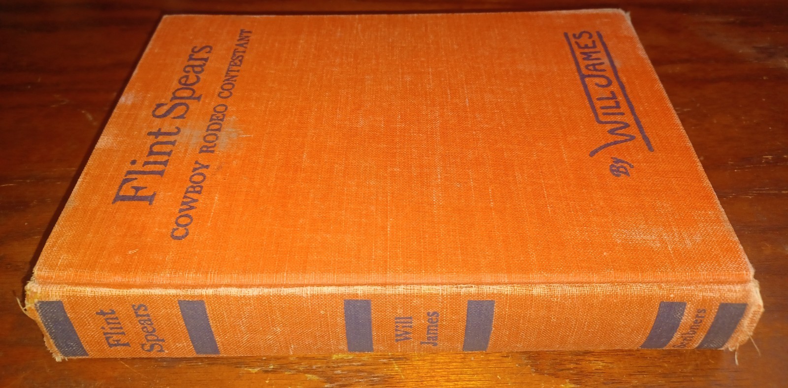 Will James / Flint Spears: Cowboy Rodeo Contestant / 1938 1ST PRINT HB ILLUS.