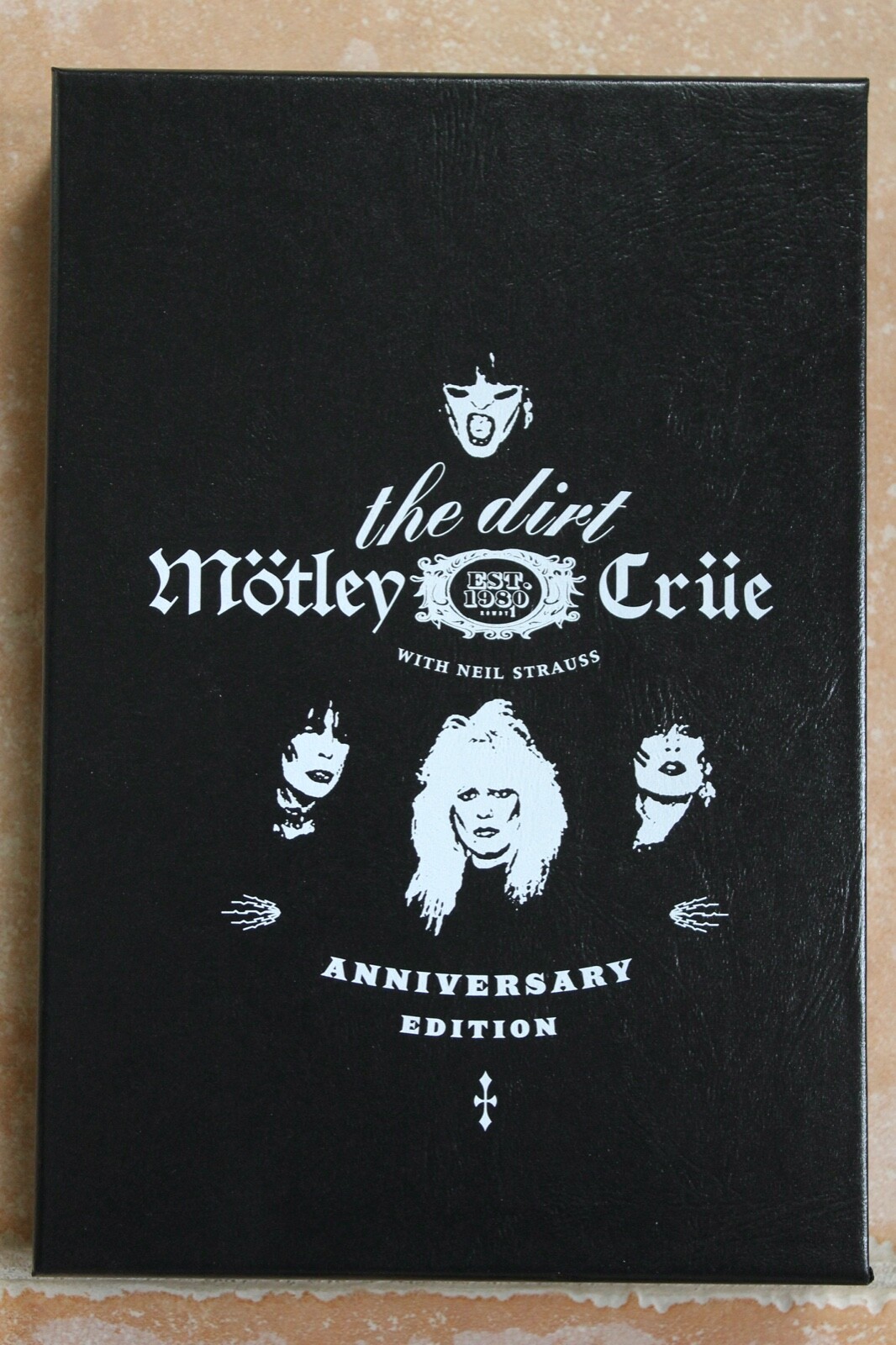 Nikki Sixx Signed Autographed Motley Crue The Dirt Book Anniversary Edition 1981