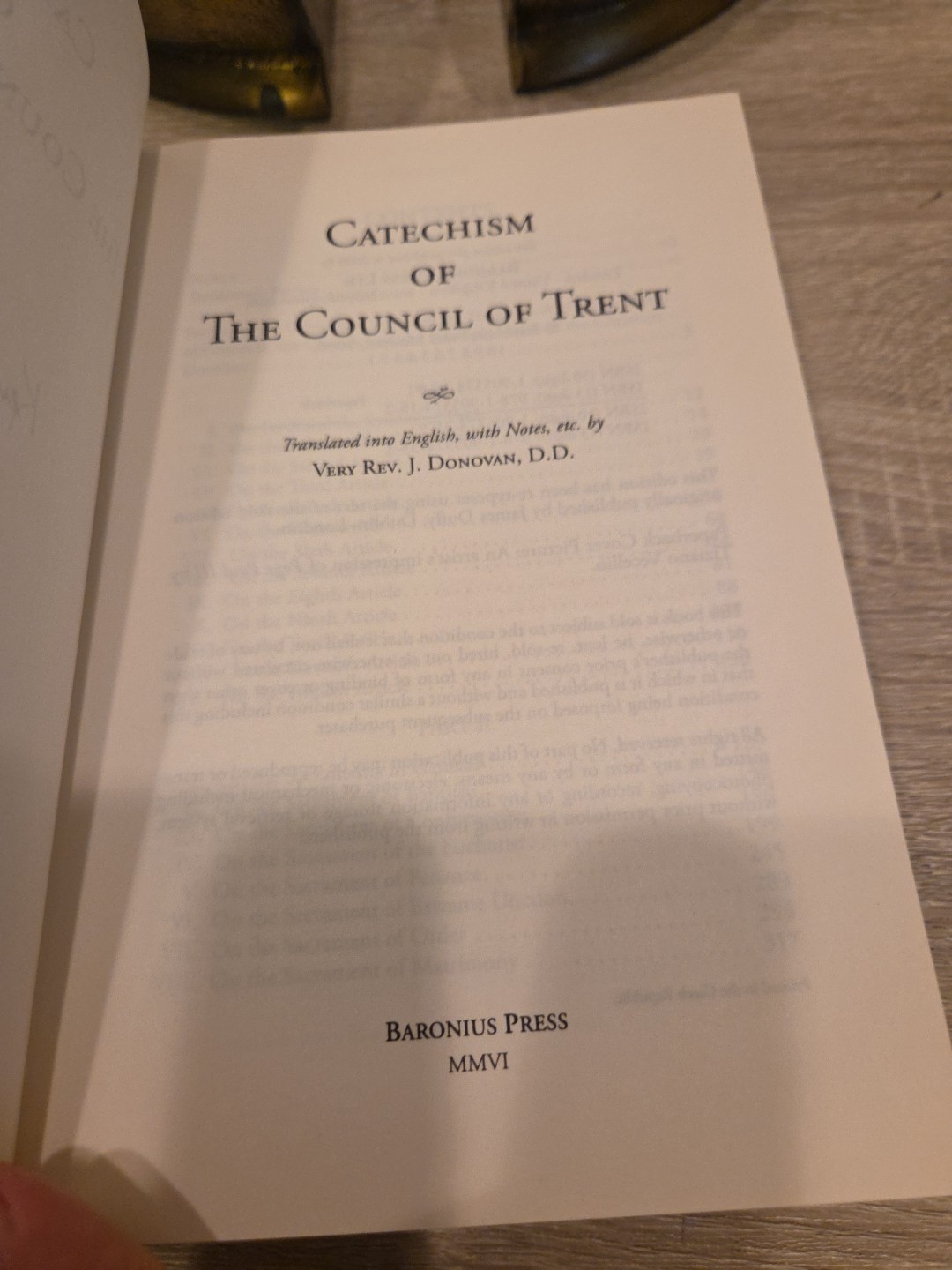 Catechism of the Council of Trent, , 9781905574162