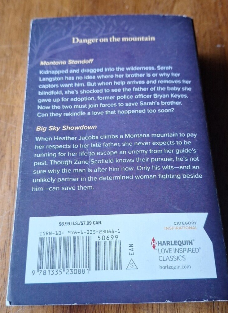 MONTANA MOUNTAIN DEADLOCK BY SHARON DUNN LOVE INSPIRED SUSPENSE