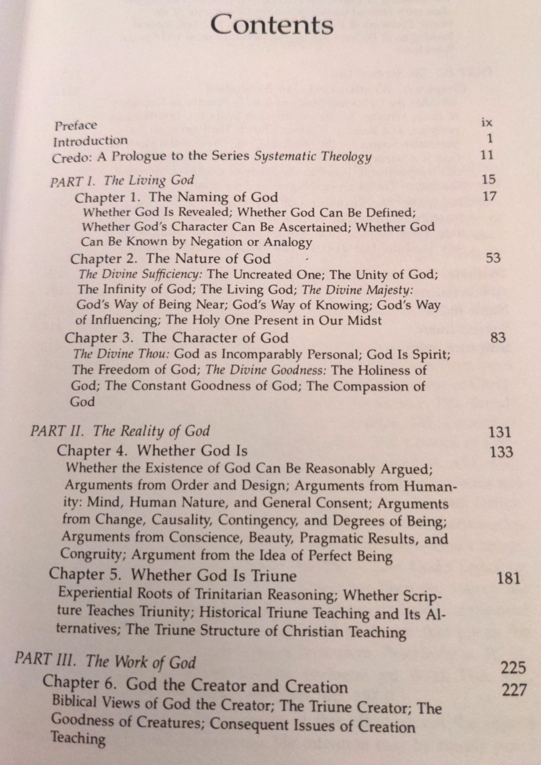 THE LIVING GOD SYSTEMATIC THEOLOGY, VOLUME 1 By Thomas C. Oden – Hardcover Mint