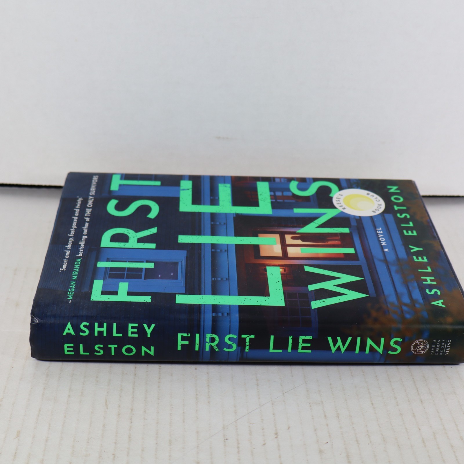 First Lie Wins: A Novel – Hardcover By Elston, Ashley – VERY GOOD
