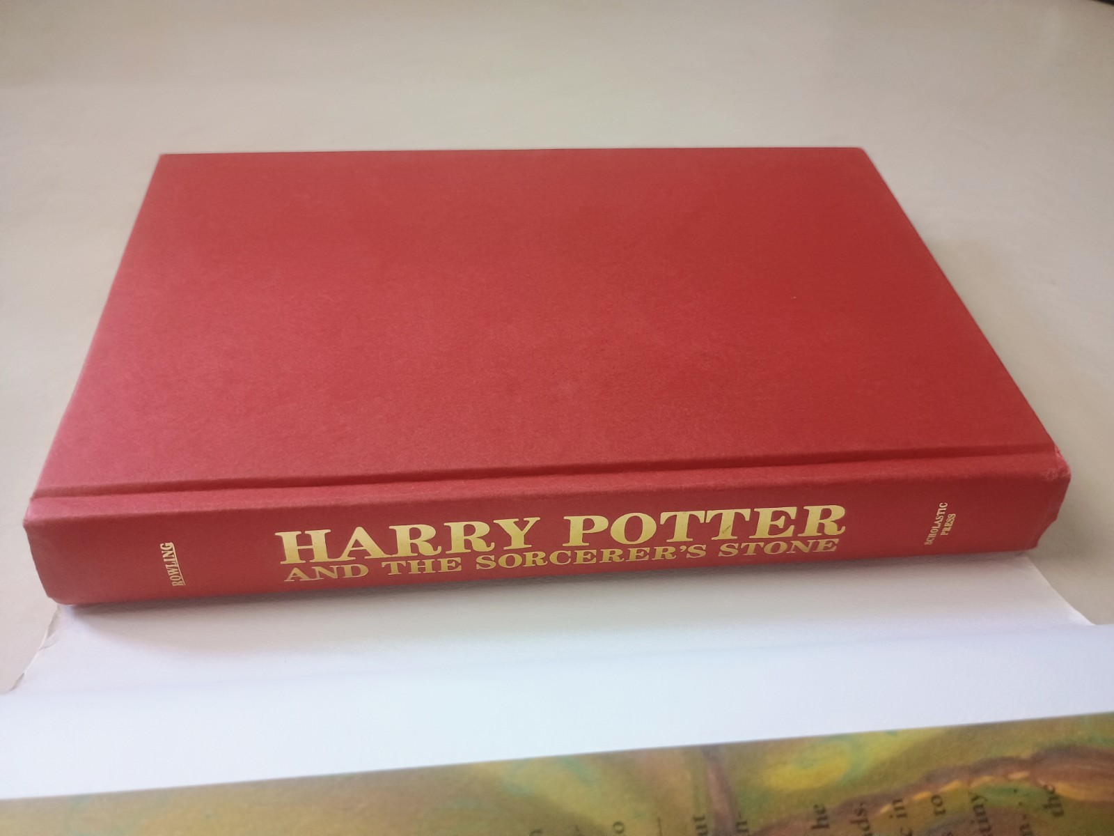 Harry Potter and the Sorcerer’s Stone, J.K. Rowling/ 1st BC Edition 1997