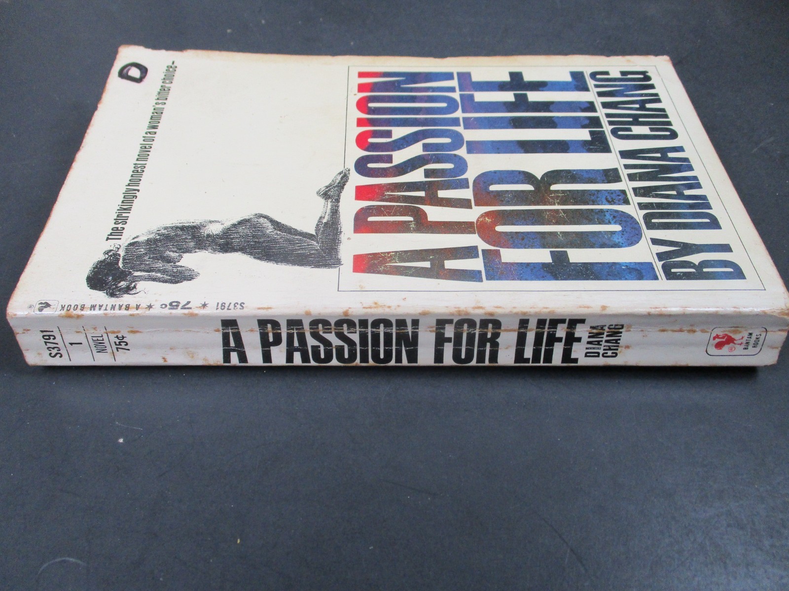A PASSION FOR LIFE by Diana Chang Bantam Book 2nd Print 1968 Paperback PB-S3191