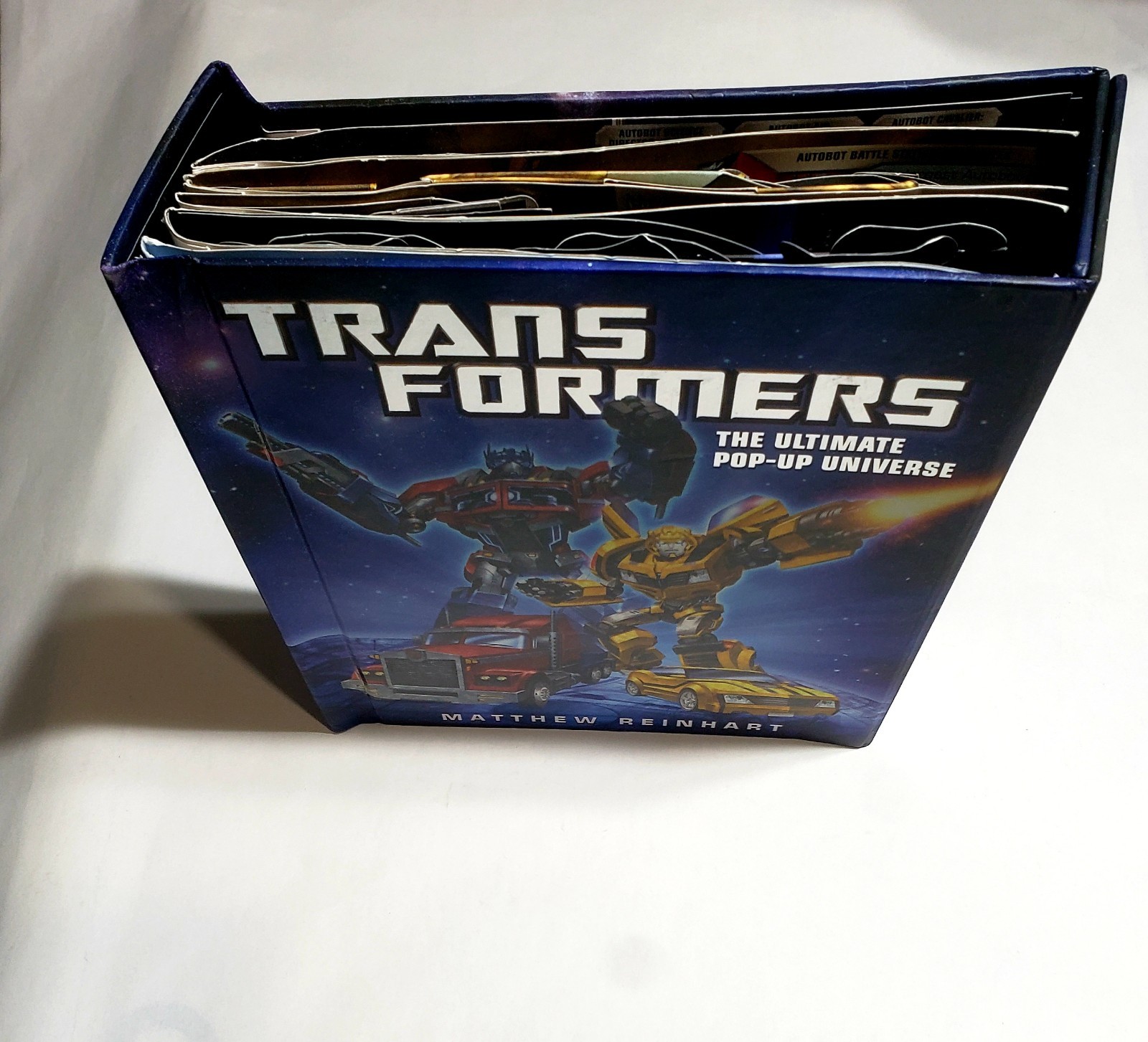 Transformers The Ultimate Pop-Up Universe Matthew Reinhart 2014 Book