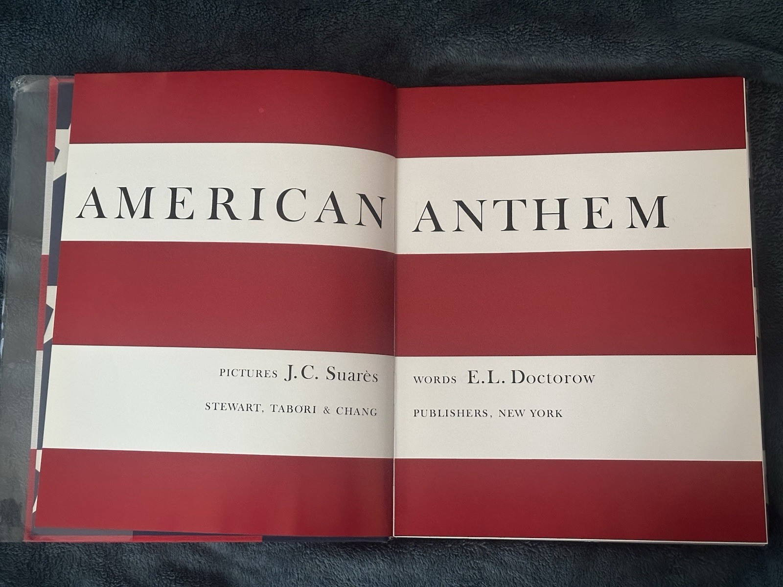 American Anthem by E.L. Doctorow & J.C. Suares, Hardcover, 1982