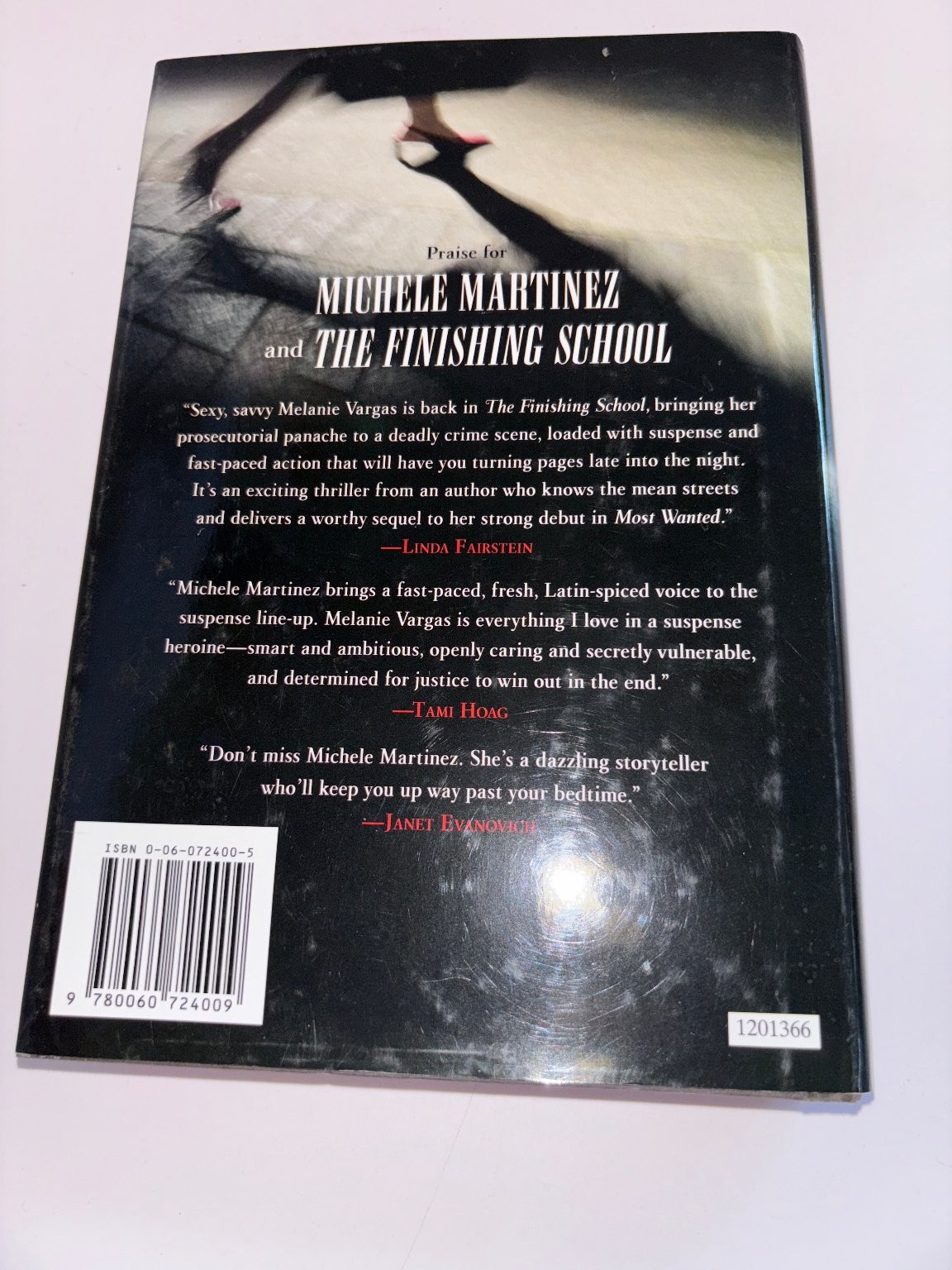 The Finishing School Michele Martinez 2006 First Edition Suspense William Morrow
