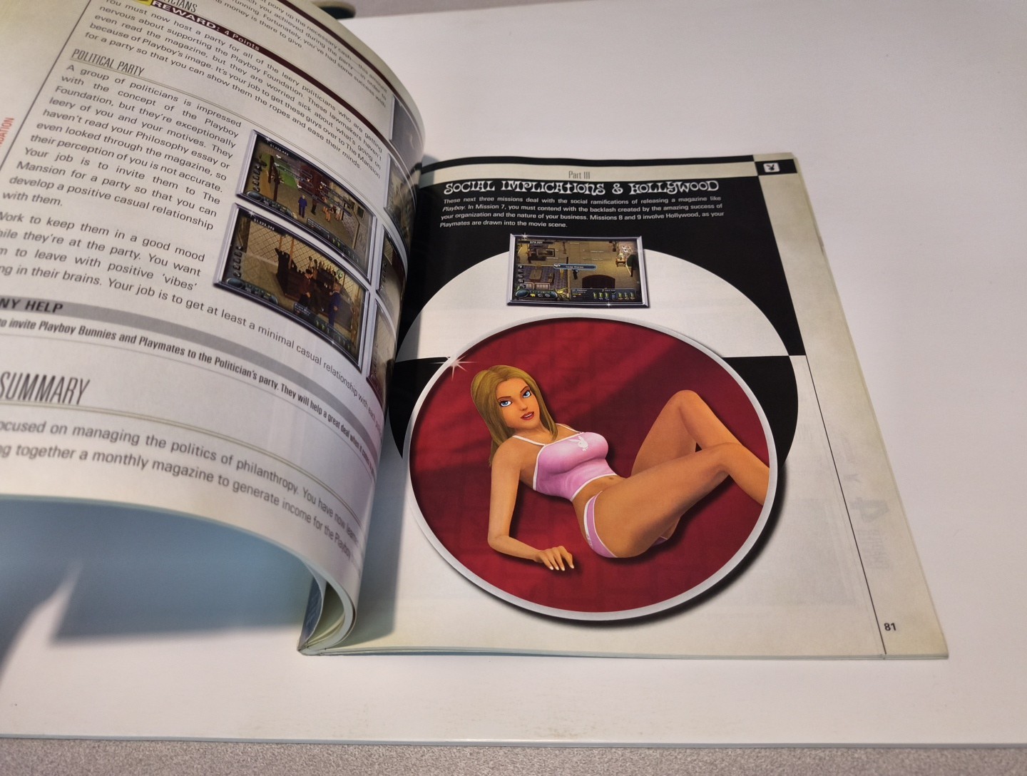 Playboy The Mansion Brady Games Official Strategy Guide For PlayStation 2 & Xbox