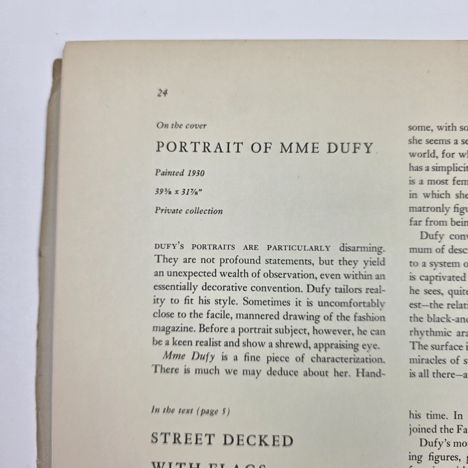 Antique Raoul Dufy 1954 Paperback Portfolio Ed. w/ 9 Tipped In Prints Paintings