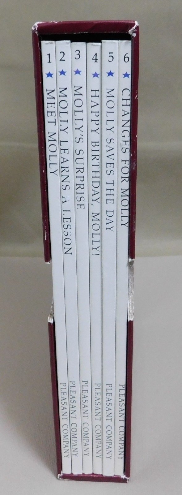 VTG MOLLY Pleasant Company American Girl Doll Books Complete Set 1st Ed READ