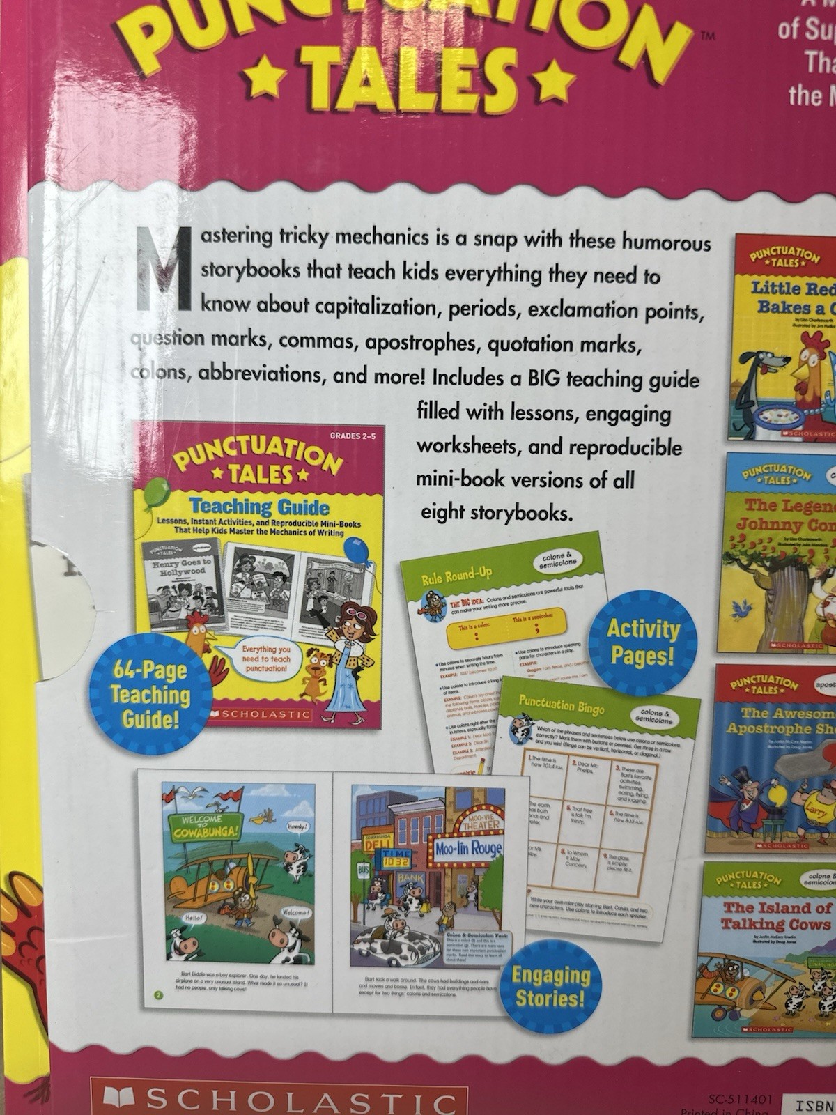 Punctuation Tales: A Motivating Collection of Super-Funny Storybooks That He…