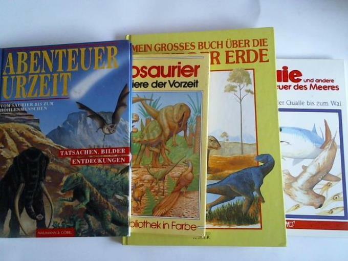 Abenteuer Urzeit. Vom Saurier bis zum Höhlenmenschen. Tatsachen, Bilder, Entdeck