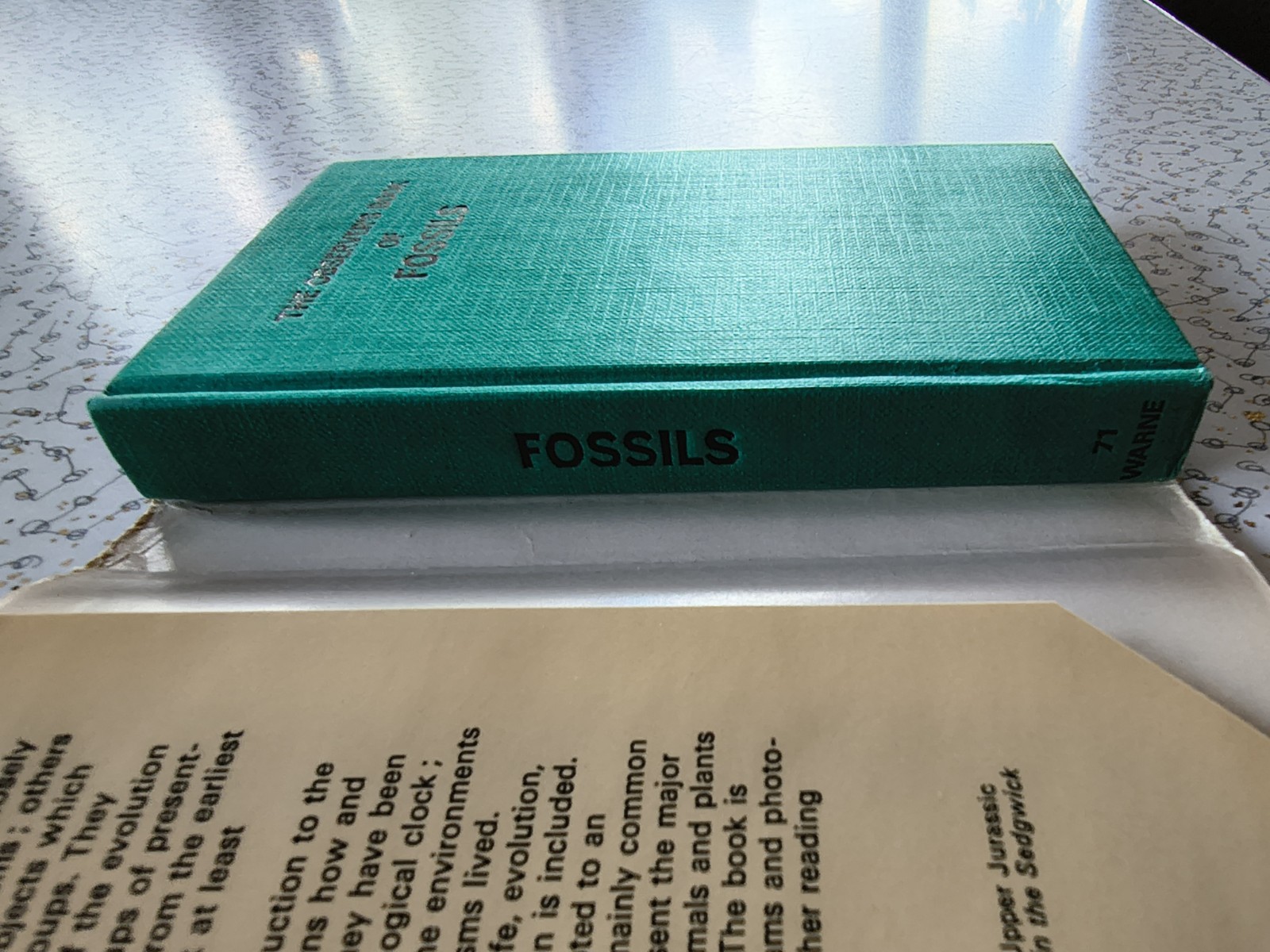 The Observer’s Book of Fossils by Rhona M. Black 1977 First Edition Hardback