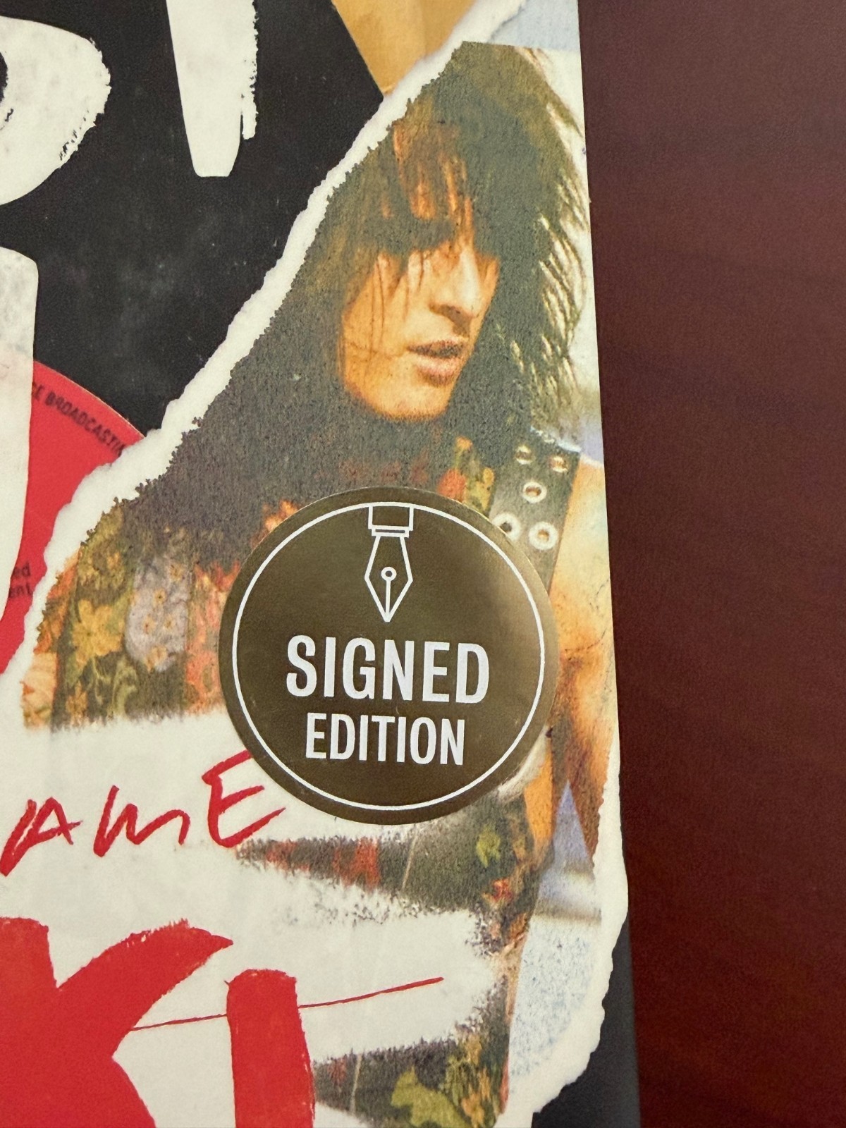 Nikki Sixx The First 21 *Signed Autograph* 2021 HC/WJ 1st Ed 1st Printing