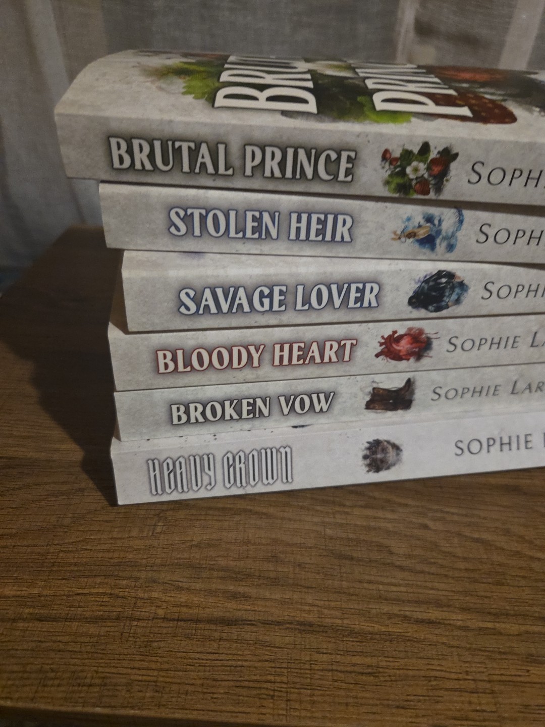 Brutal Birthright Series 6 Books Collection Paperback Set By Sophie Lark