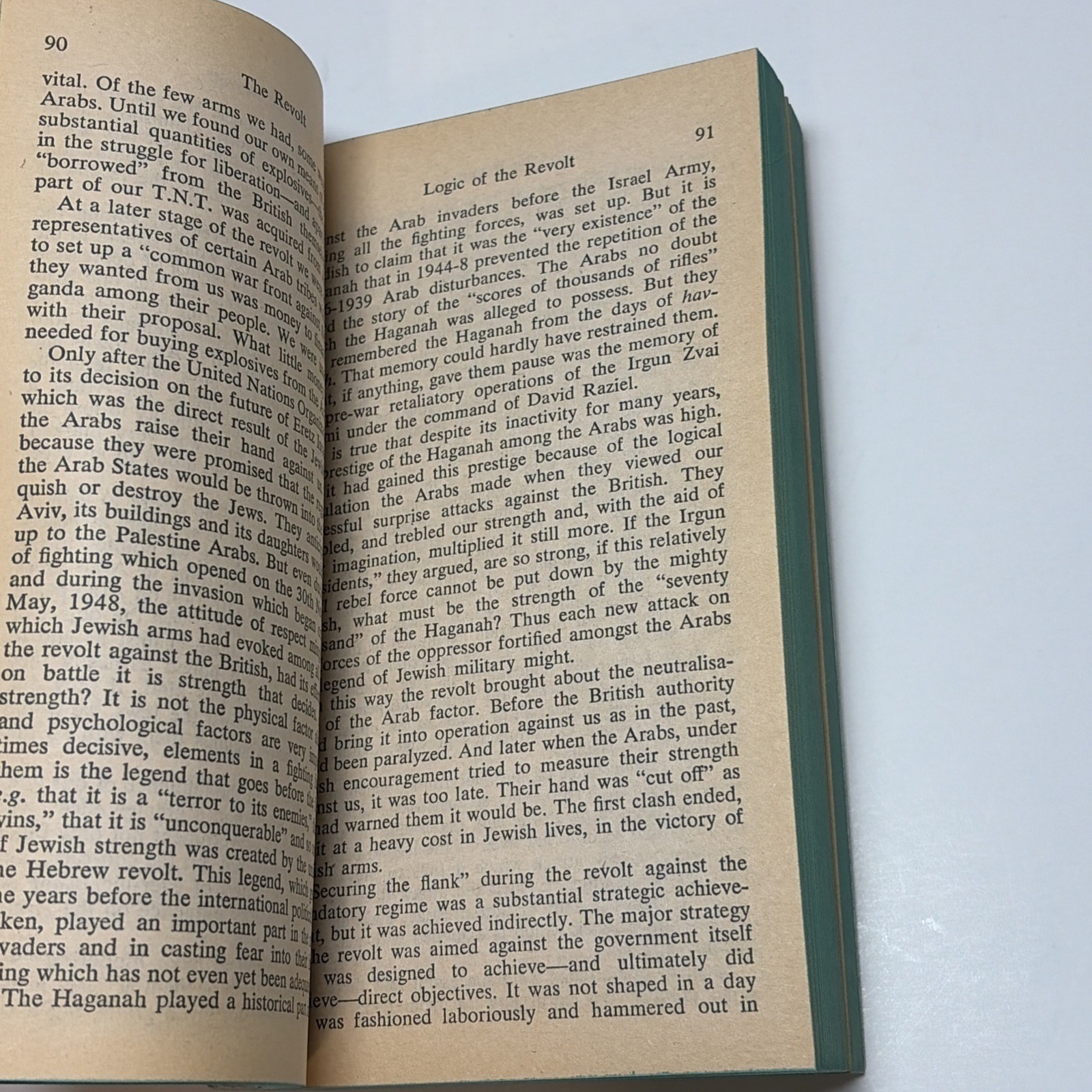 The Revolt – Menachem Begin 1978 PB Israel Prime Minister Middle East History