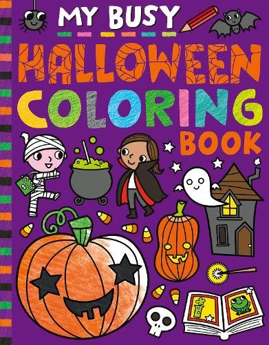 My Busy Halloween Coloring Book (Paperback) My Busy Coloring