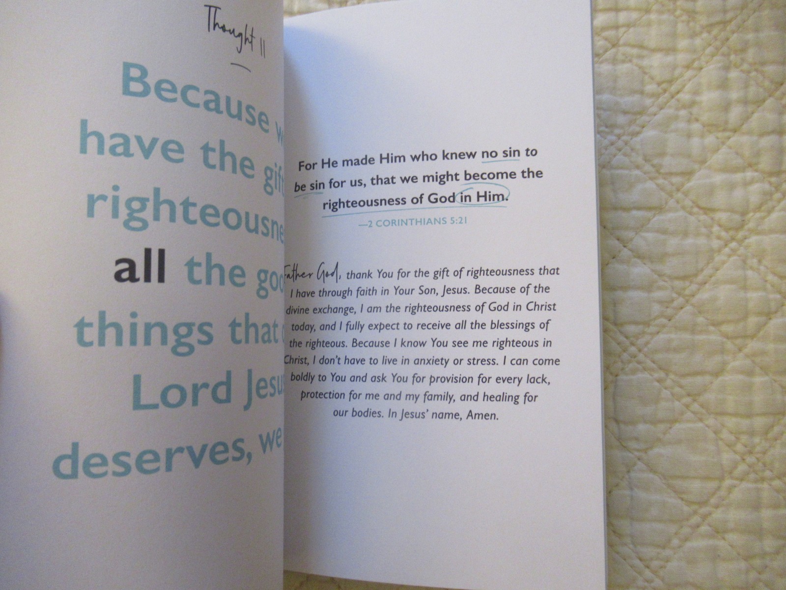 Thoughts for Let-Go Living by Joseph Prince (Paperback) (2017)