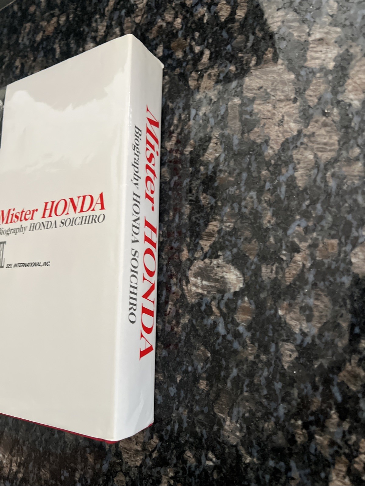Mister Honda : Biography of Honda Soichiro, 1998 English Edition HB/DJ + Case