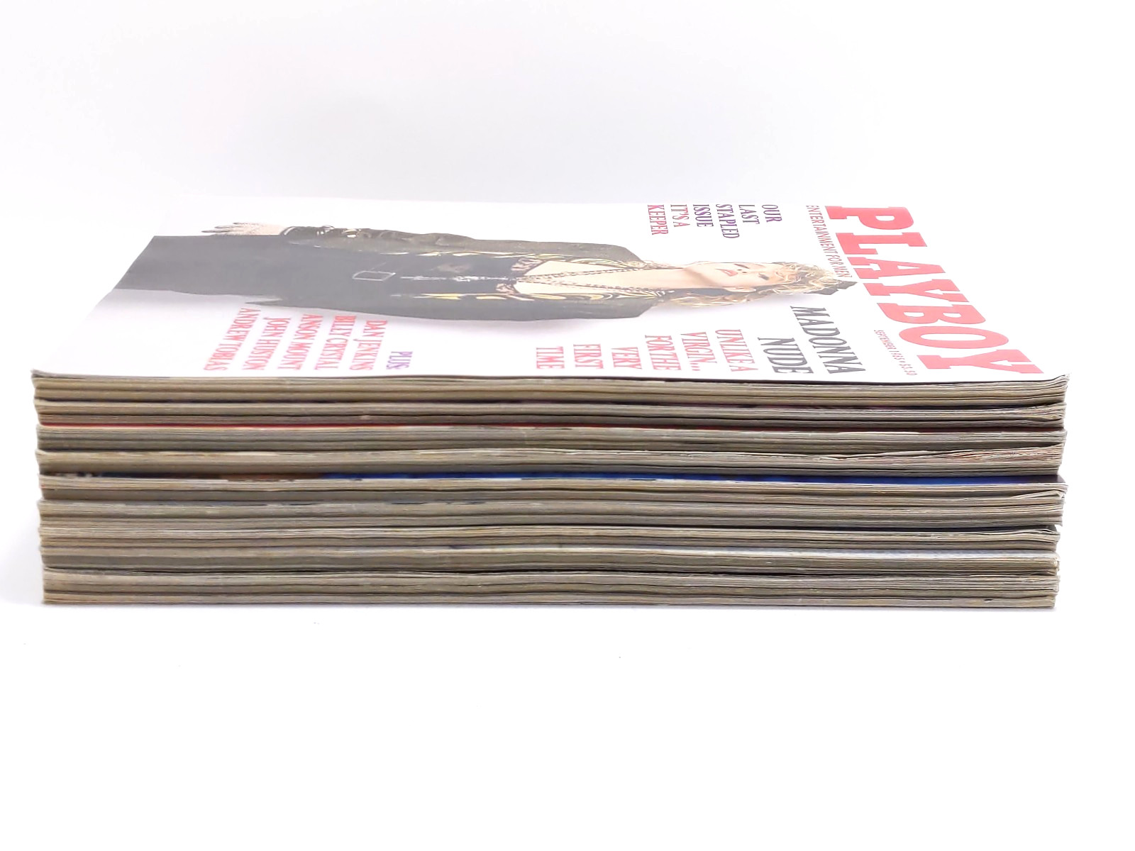 Vintage Playboy Magazine Lot of 9 (January – September 1985) W/ Centerfolds
