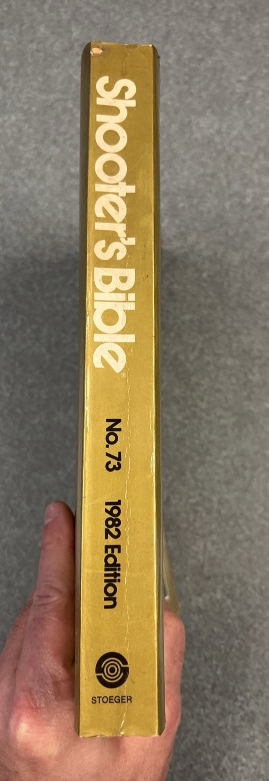 Shooter’s Bible 1982 Edition No. 73, Illustrated Stoeger Arms Co. Firearm Guide