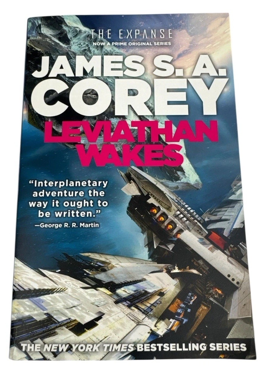 Leviathan Wakes Expanse Series Trade Paperback Book James S A Corey Scifi Space