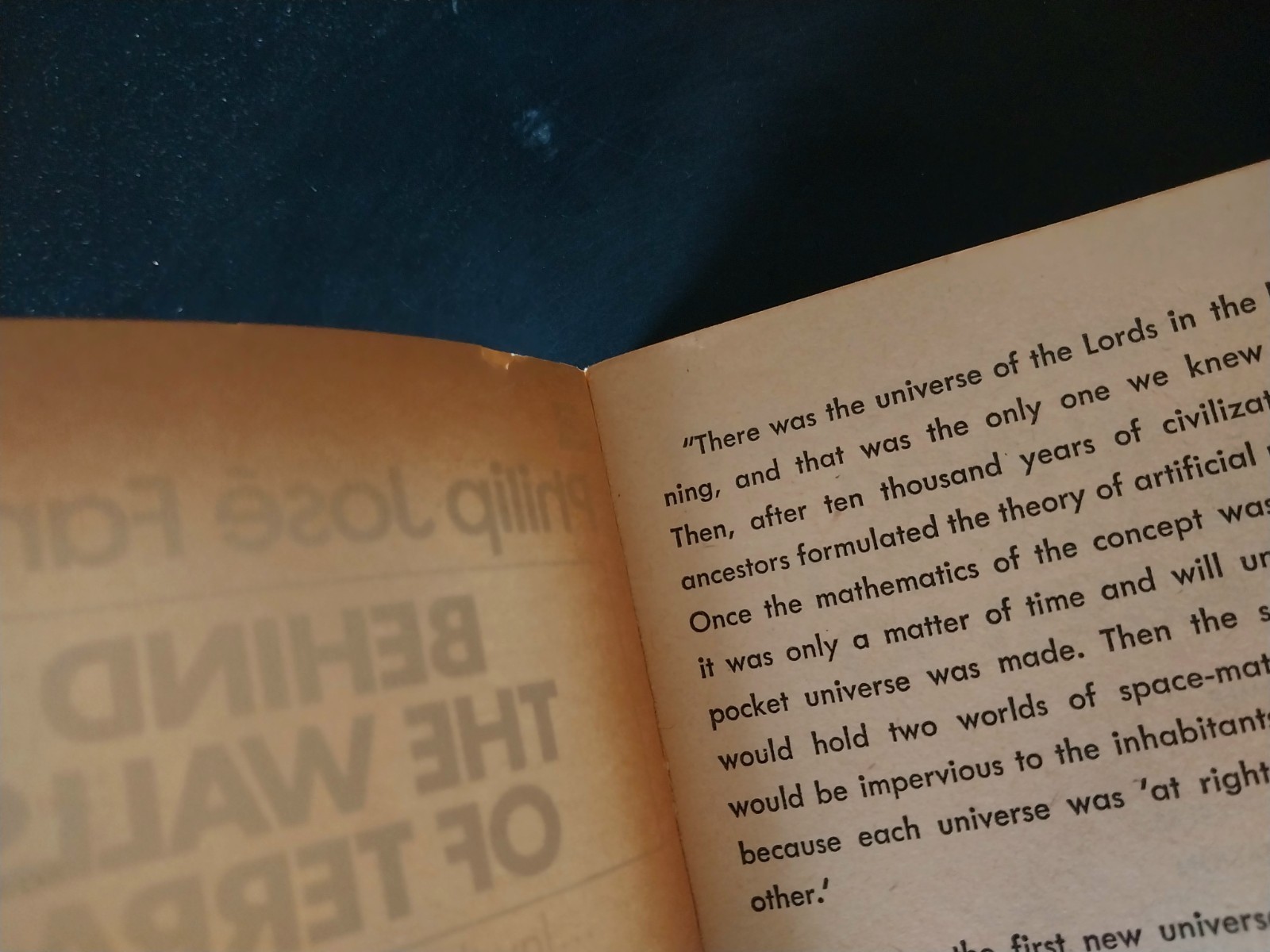 Philip Jose Farmer – Behind the Walls of Terra – Ace Books First Edition 1970