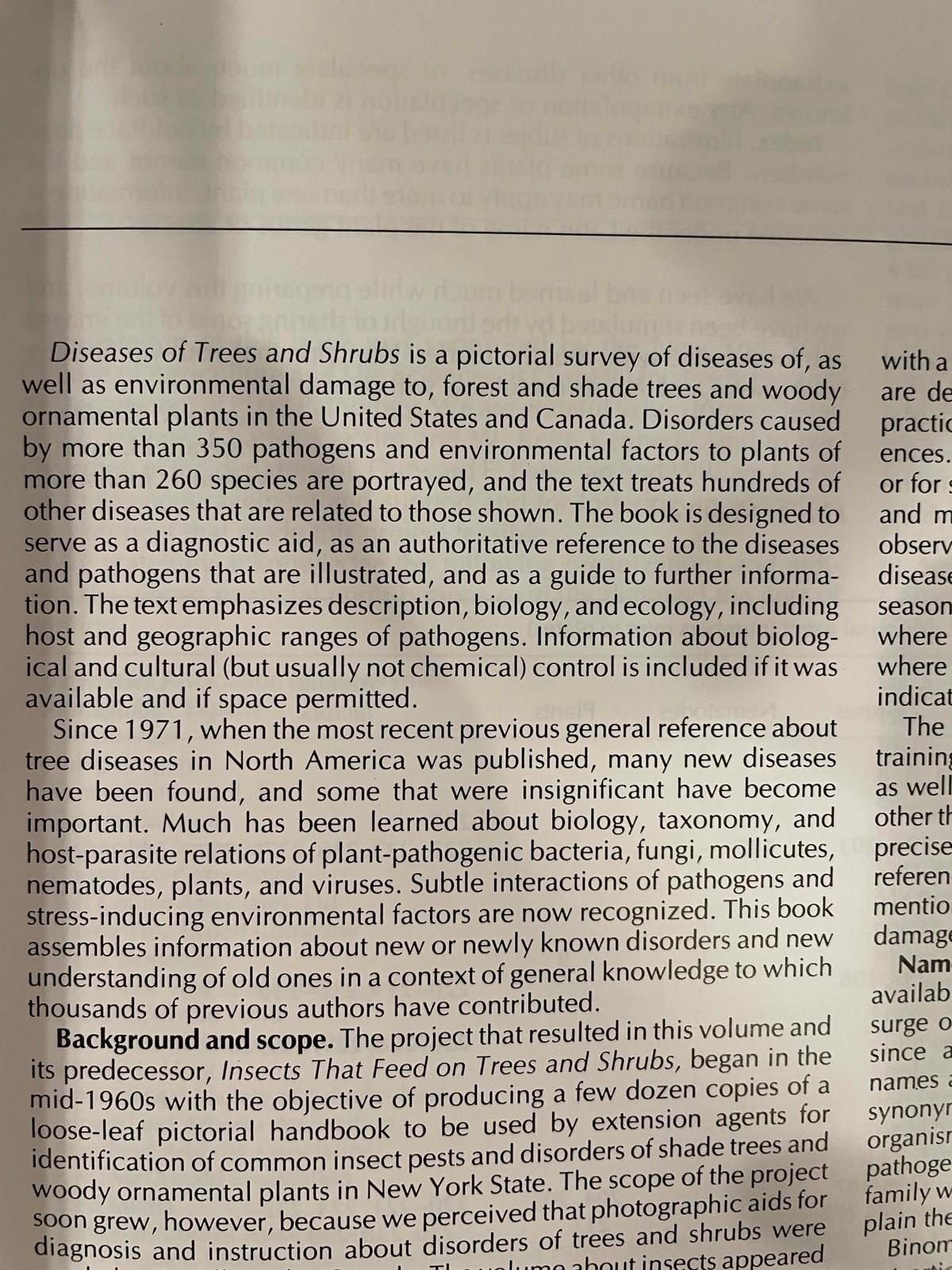 Diseases of Trees And Shrubs By Wayne Sinclair, Howard Lyon, Warren Johnson Book