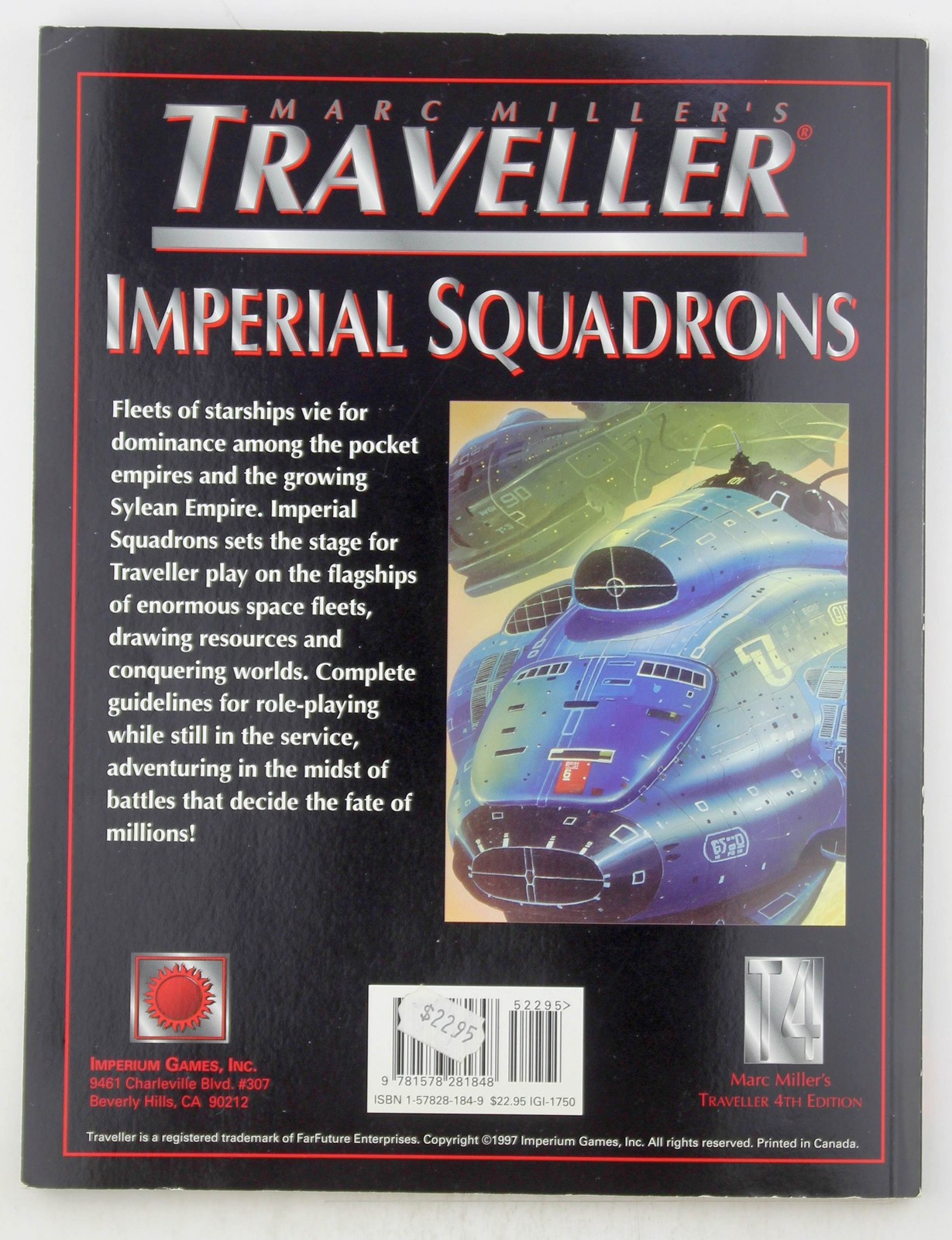 Imperial Squadrons (T4 – Marc Miller’s Traveller) Stuart Dollar, Joseph Walsh, T